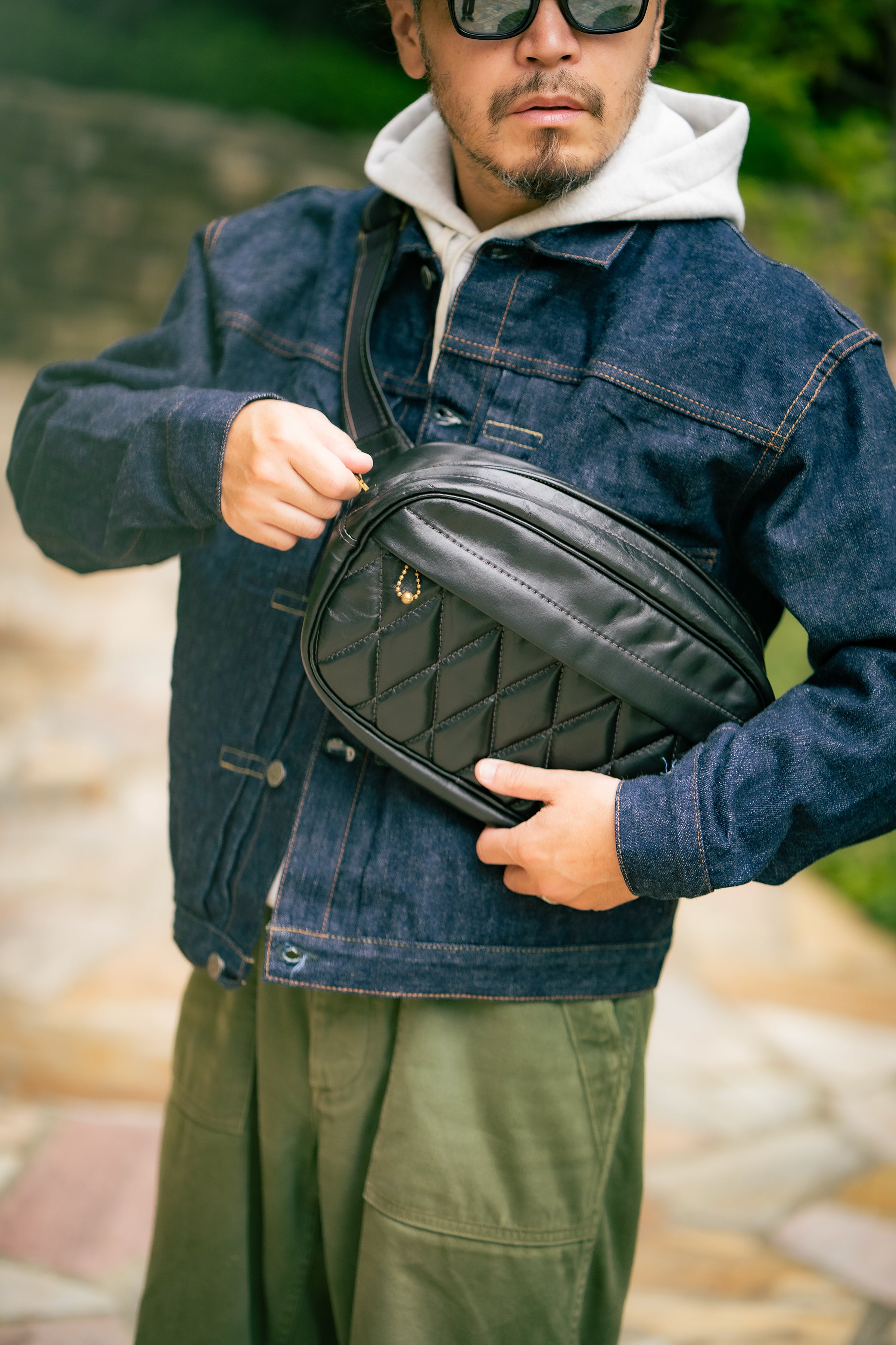 BUCO HORSEHIDE SHOULDER BAG – The Real McCoy's