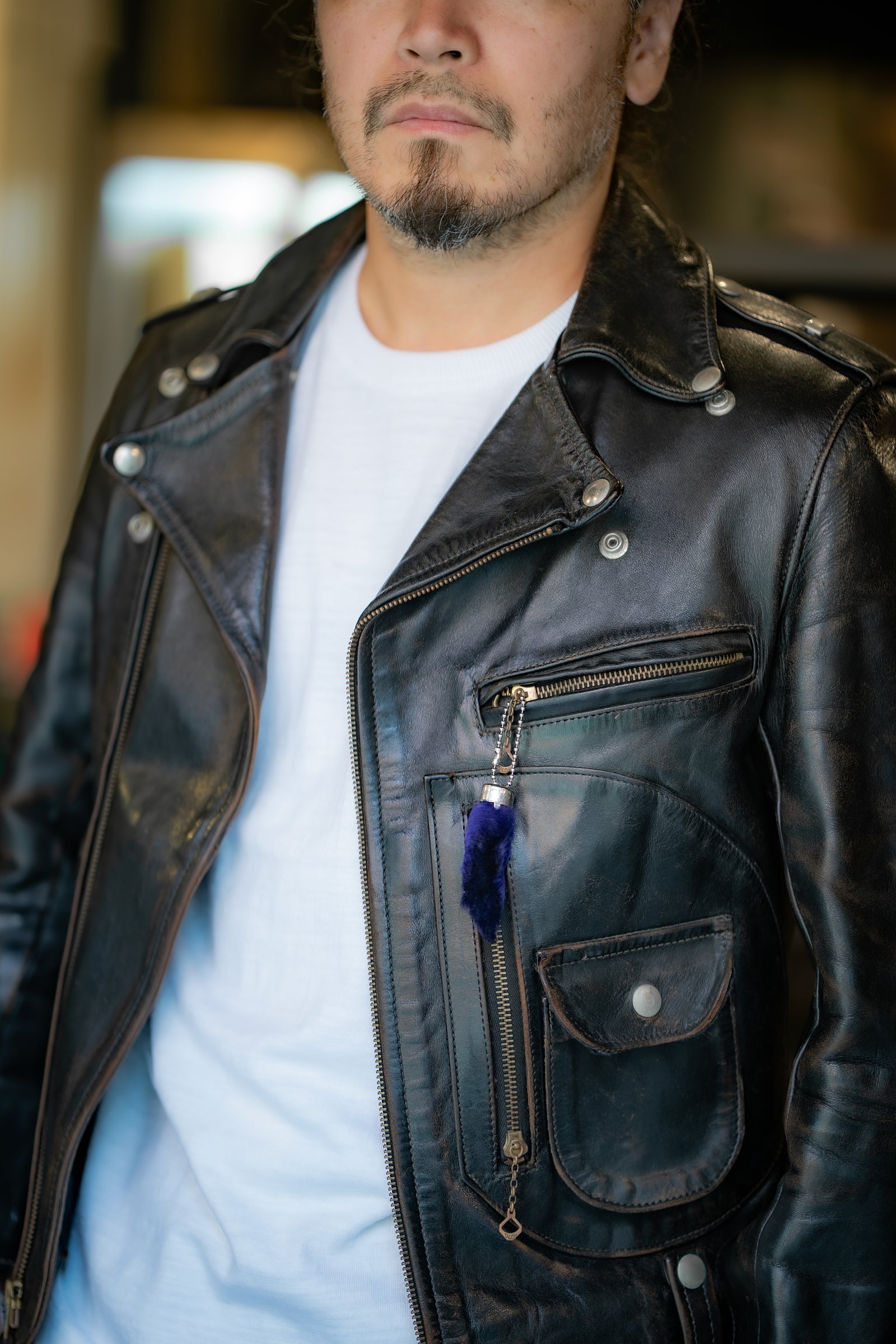 BUCO RABBIT FOOT KEY CHAIN Gallery Image 3