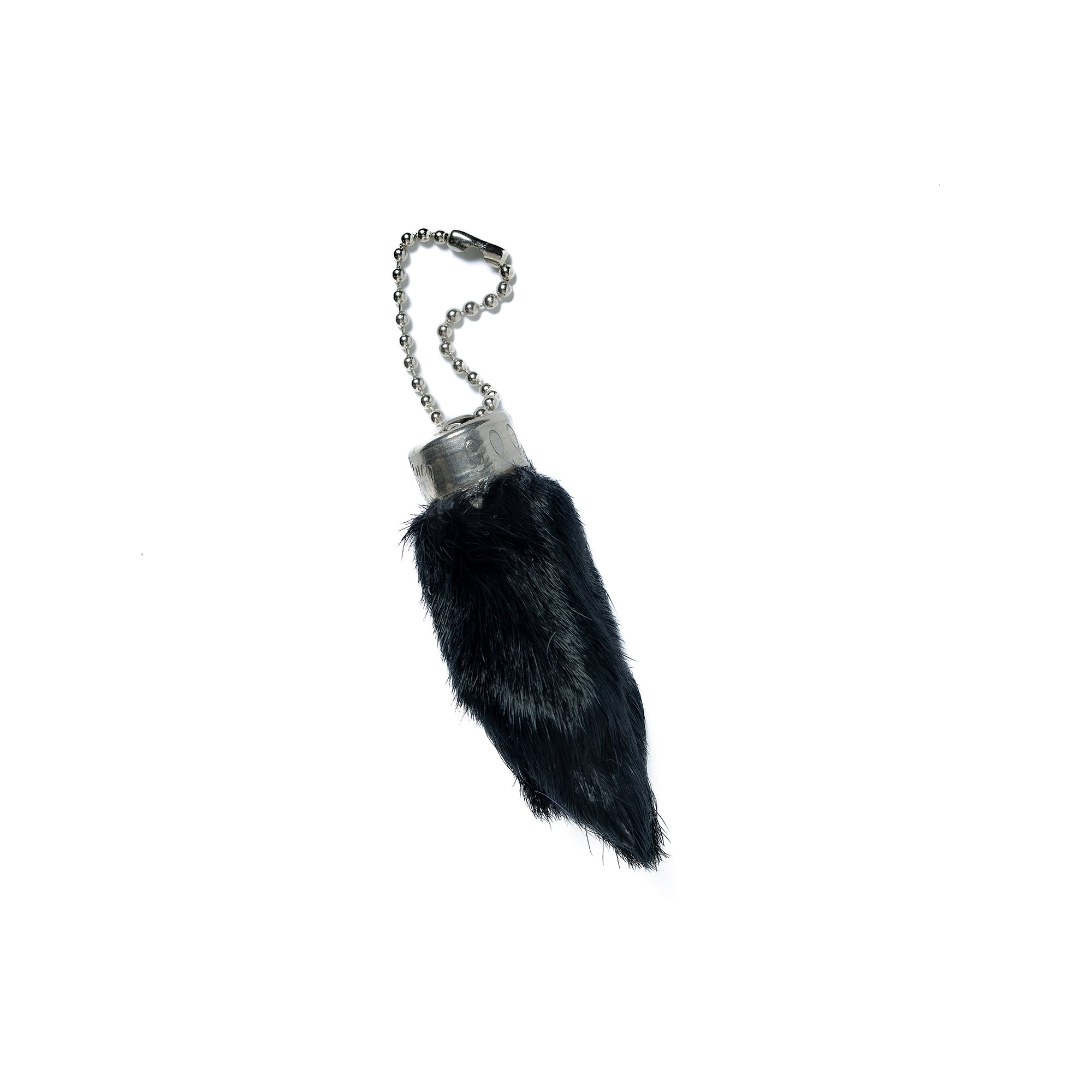 BUCO RABBIT FOOT KEY CHAIN