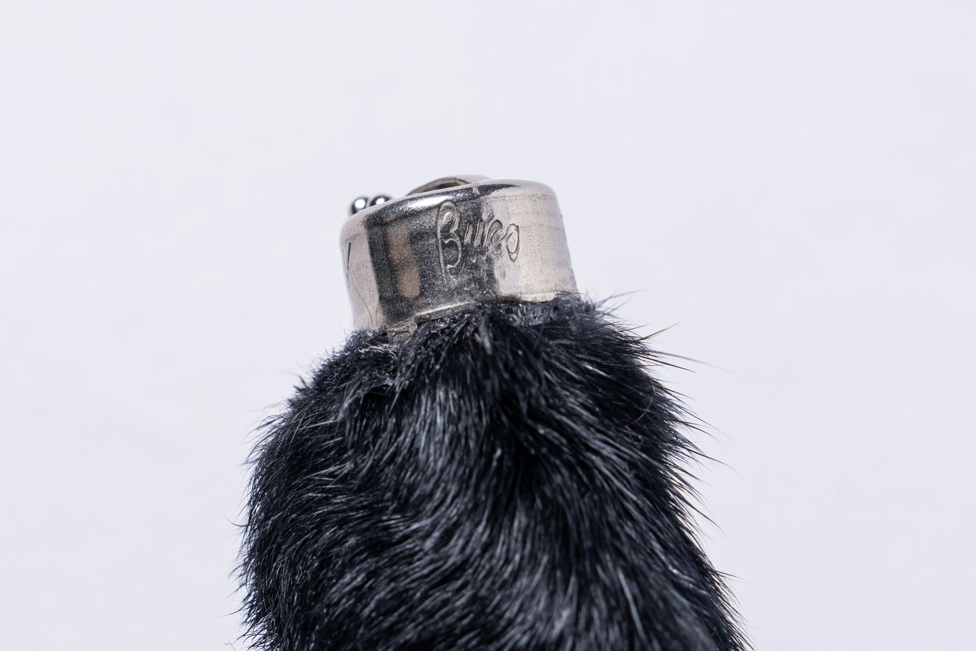 BUCO RABBIT FOOT KEY CHAIN