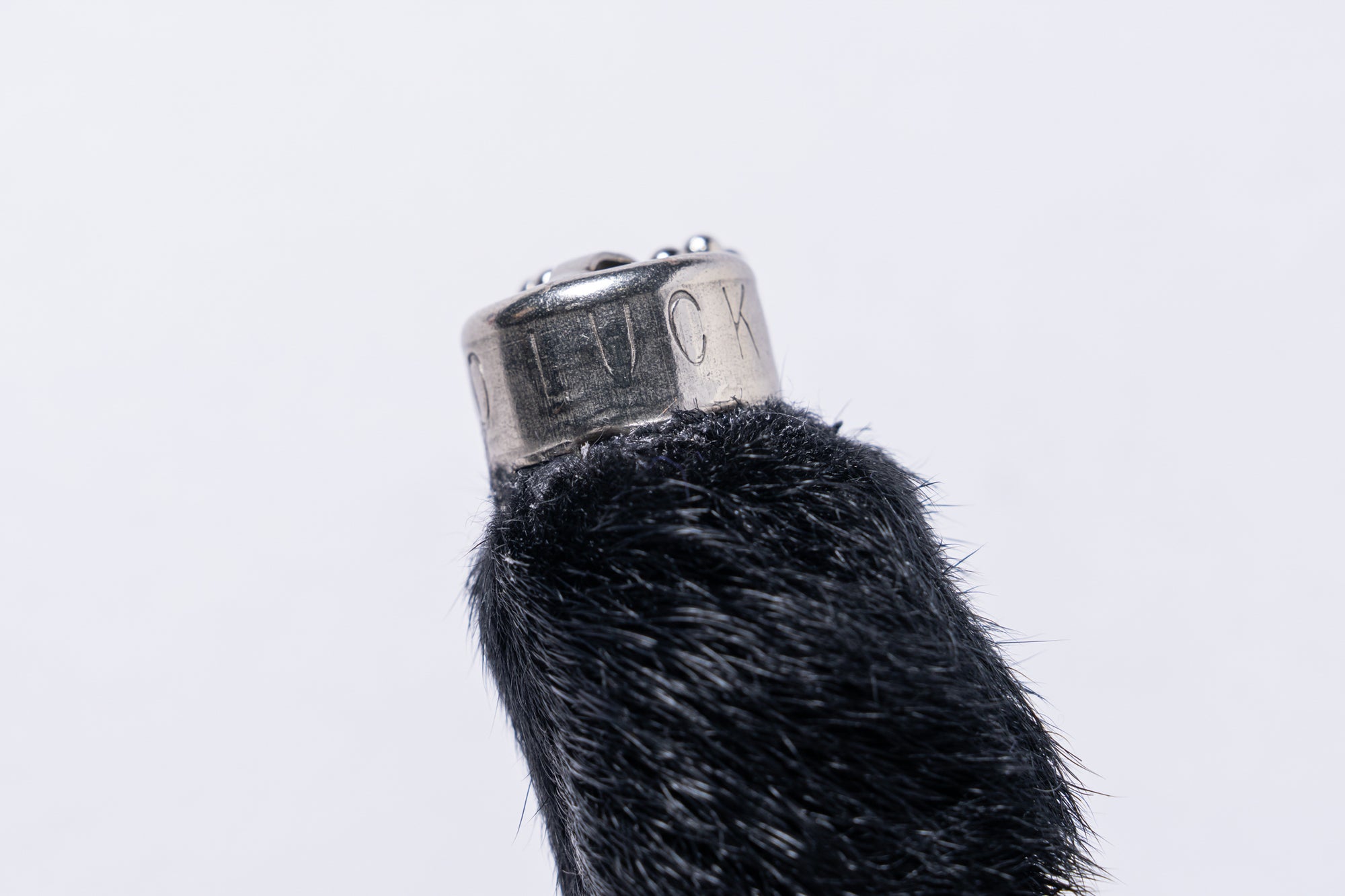 BUCO RABBIT FOOT KEY CHAIN