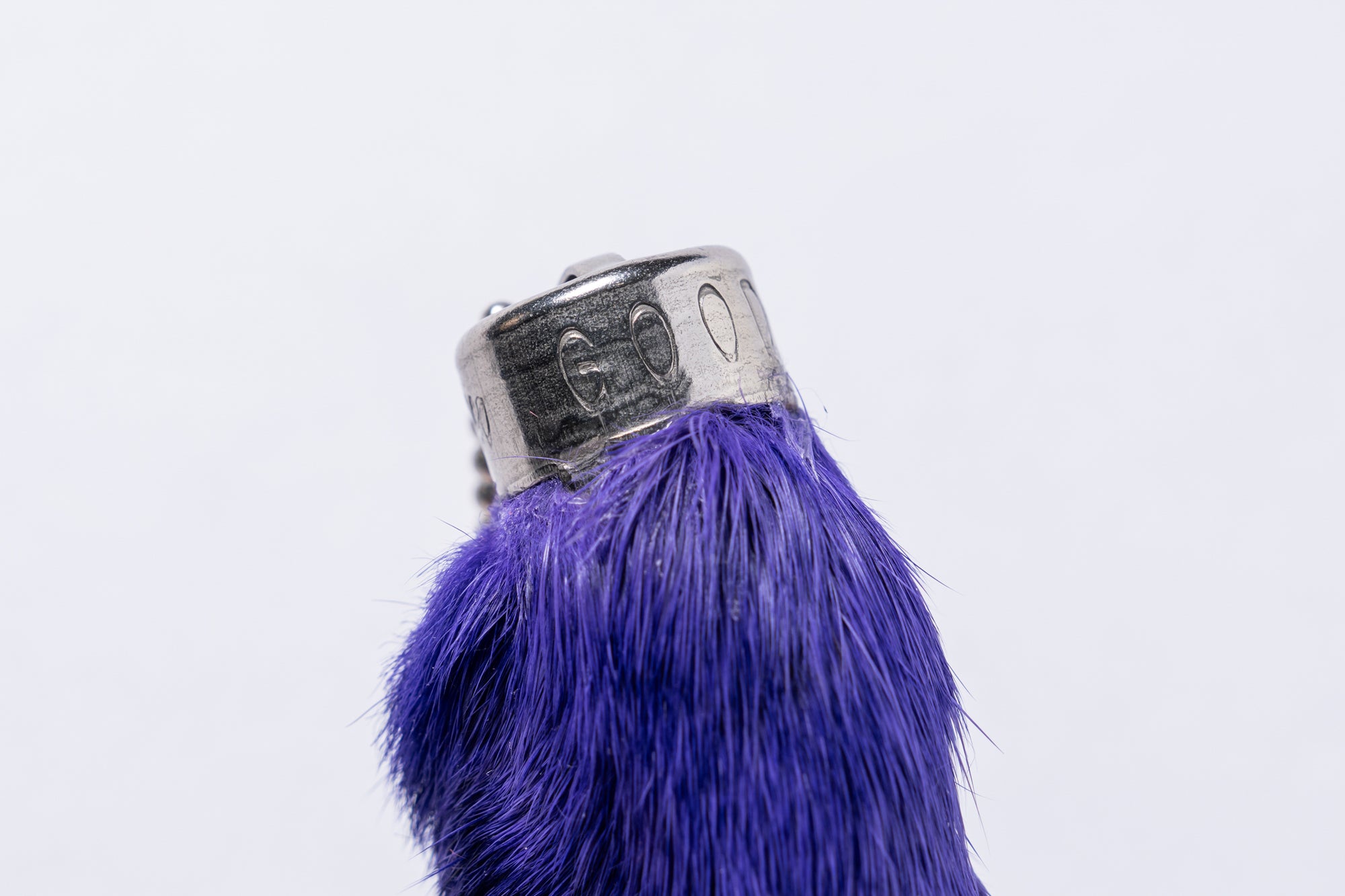 BUCO RABBIT FOOT KEY CHAIN