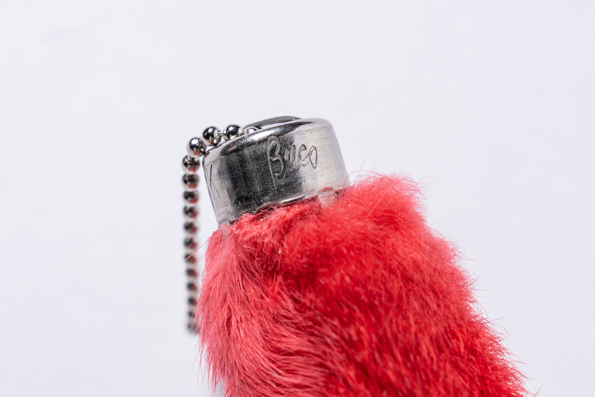 BUCO RABBIT FOOT KEY CHAIN