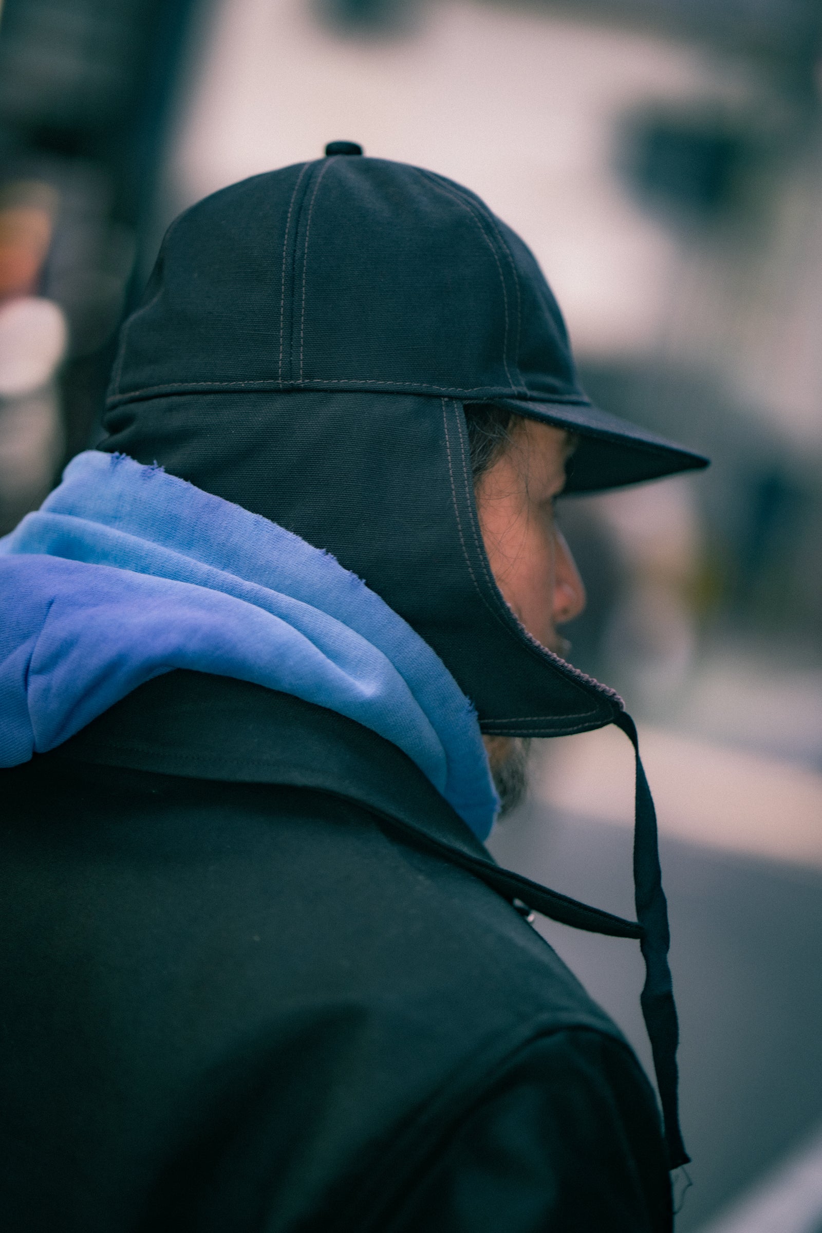 BUCO COTTON CANVAS WINDPROOF RIDING CAP Gallery Image 4