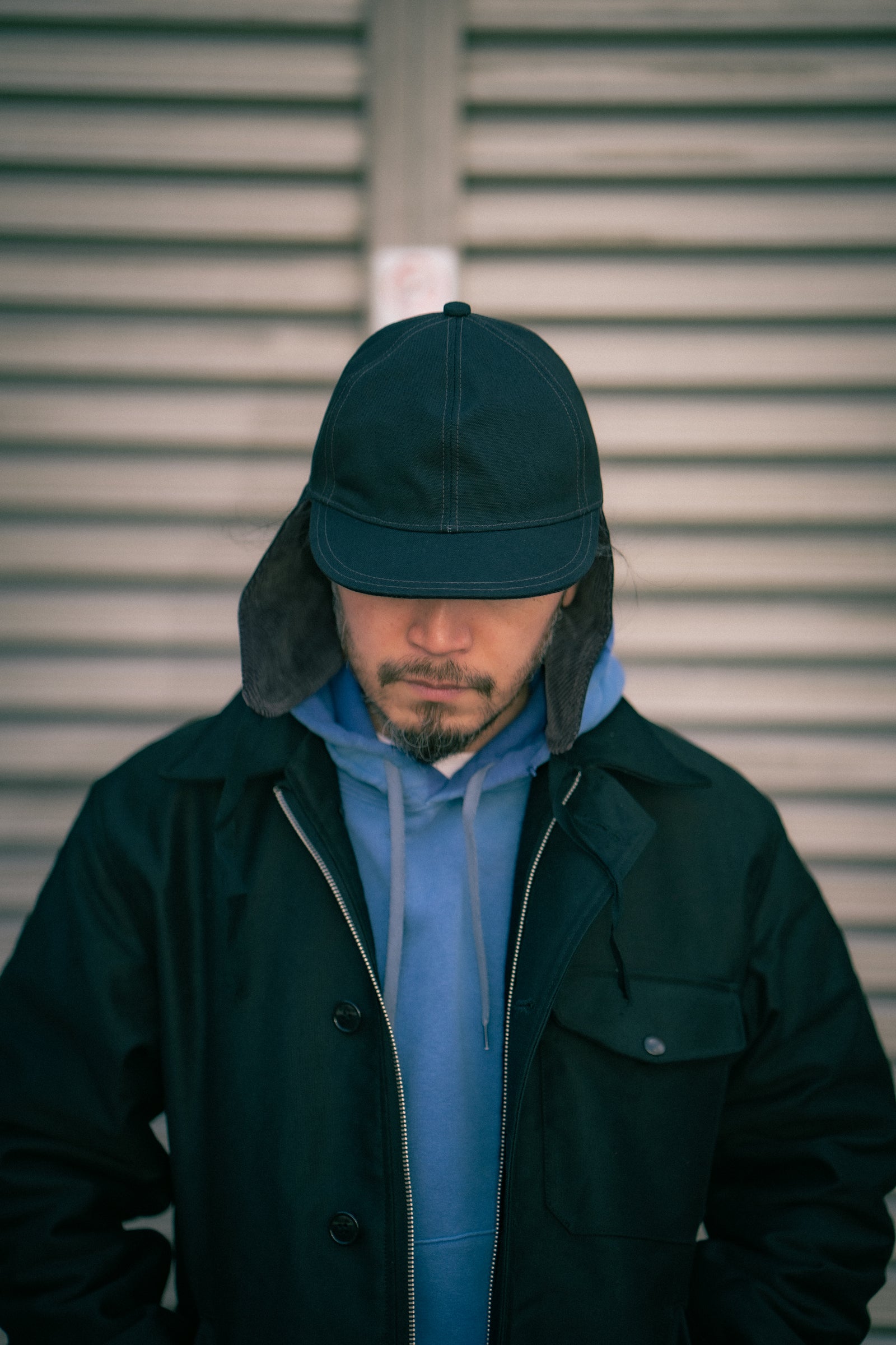 BUCO COTTON CANVAS WINDPROOF RIDING CAP Gallery Image