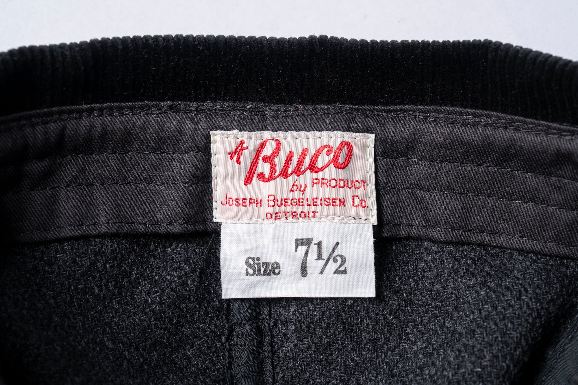 BUCO COTTON CANVAS WINDPROOF RIDING CAP