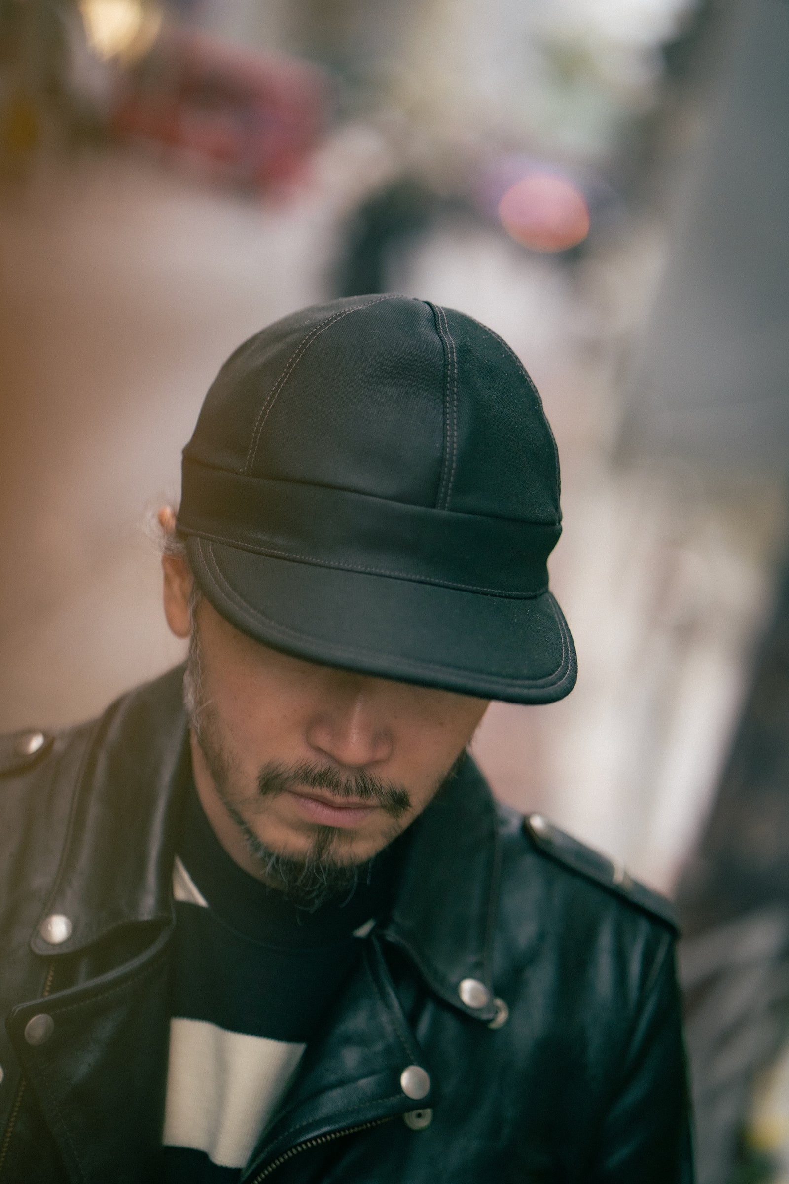 BUCO CORD CLOTH MECHANIC CAP Gallery Image 1