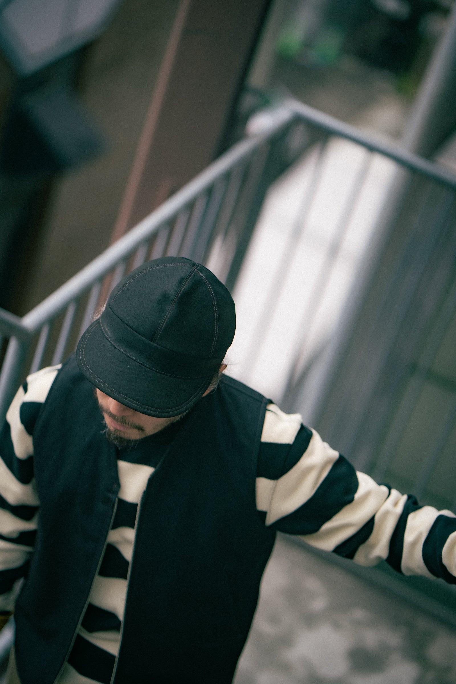 BUCO CORD CLOTH MECHANIC CAP Gallery Image 3