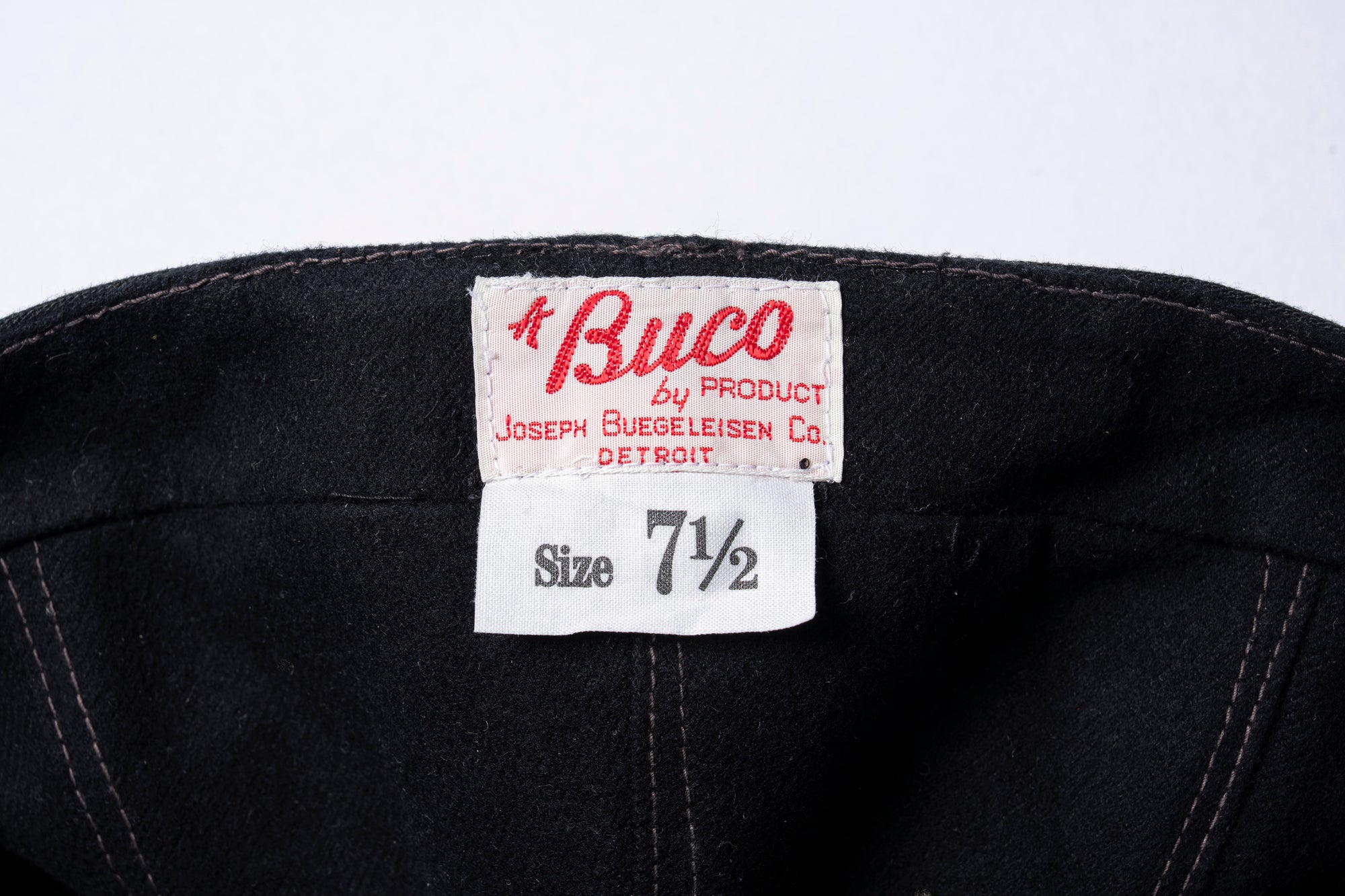 BUCO CORD CLOTH MECHANIC CAP