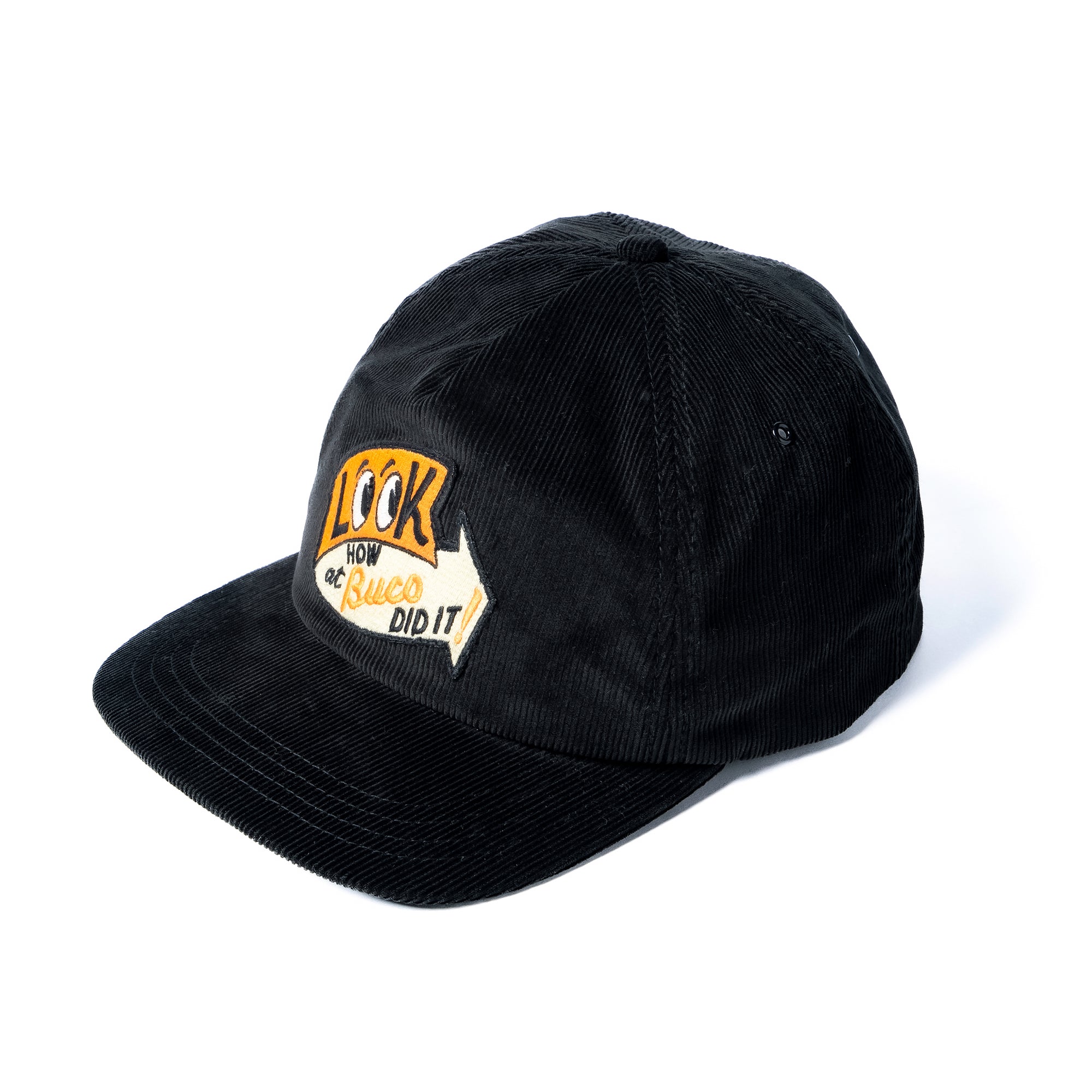 FIVE PANEL CORDUROY CAP / LOOK AT HOW BUCO DID IT!