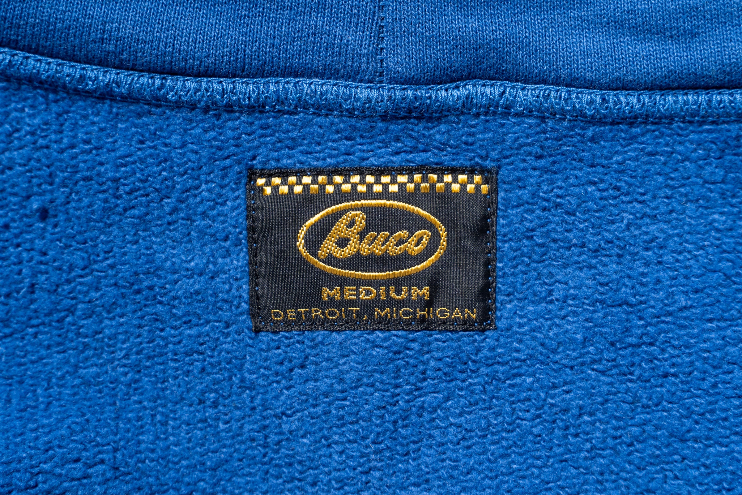 Buco Detroit Michigan スウェット BUCO F/Z PARKA SWEATSHIRT – The Real McCoy's