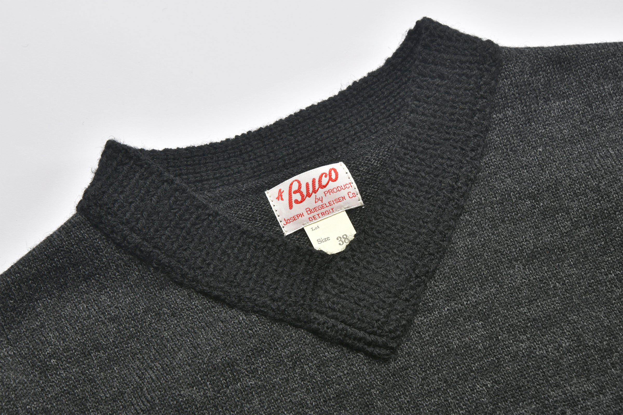 BUCO WOOL KNIT MOTORCYCLE JERSEY – The Real McCoy's