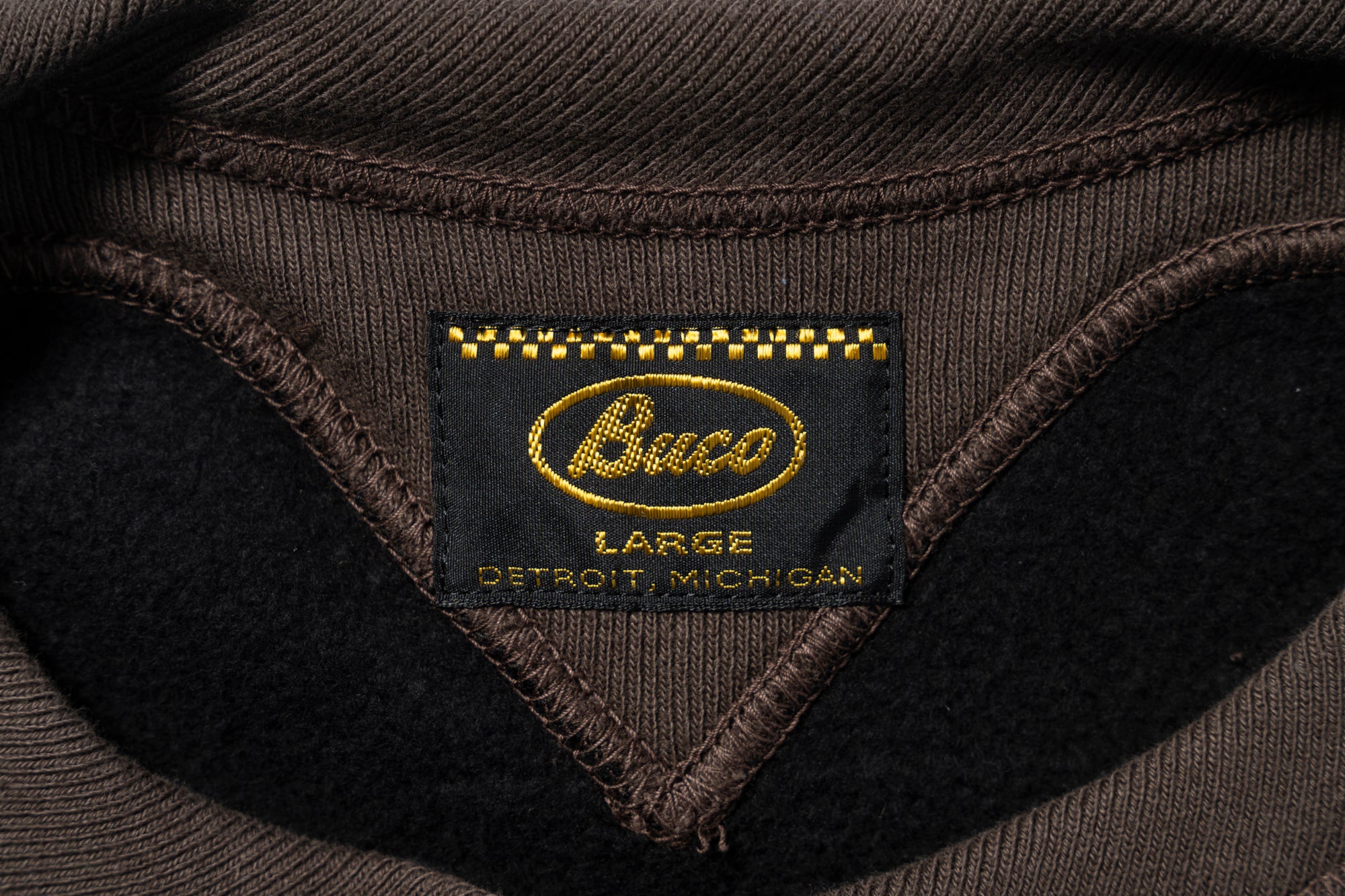 BUCO TWO-TONE SWEATSHIRT / BUCO