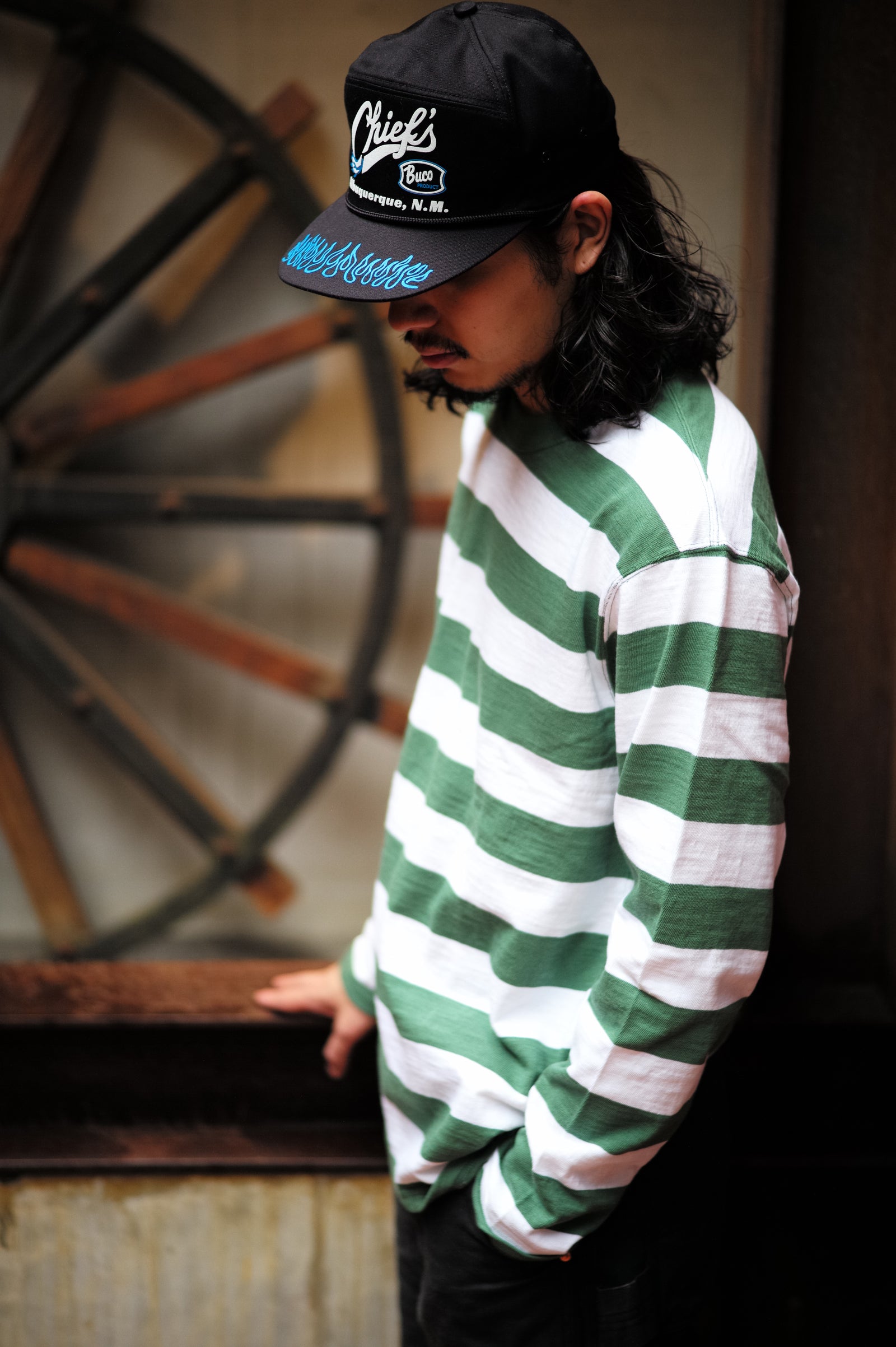 BUCO STRIPE TEE L/S Gallery Image 1