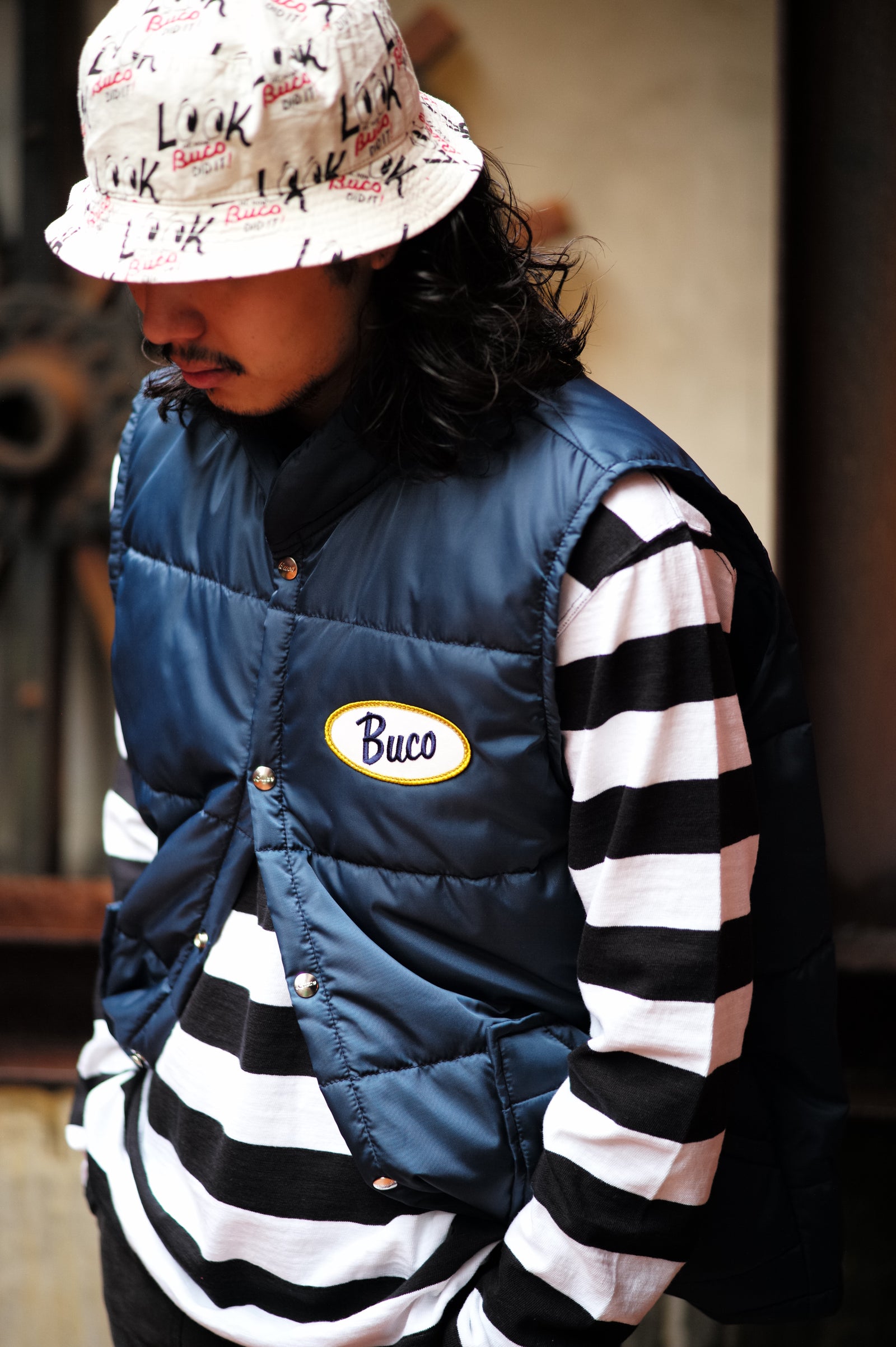 BUCO STRIPE TEE L/S Gallery Image 1