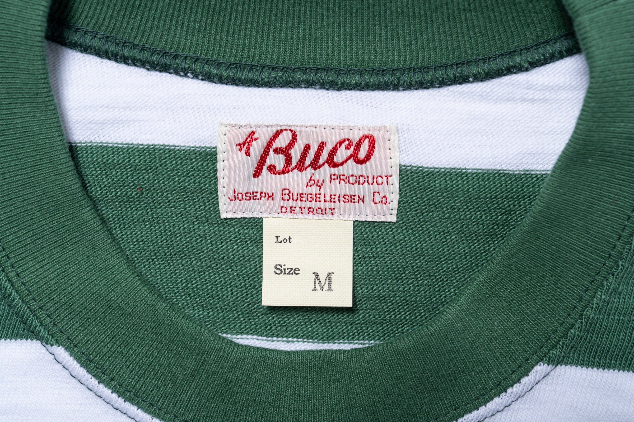 BUCO STRIPE TEE L/S – The Real McCoy's