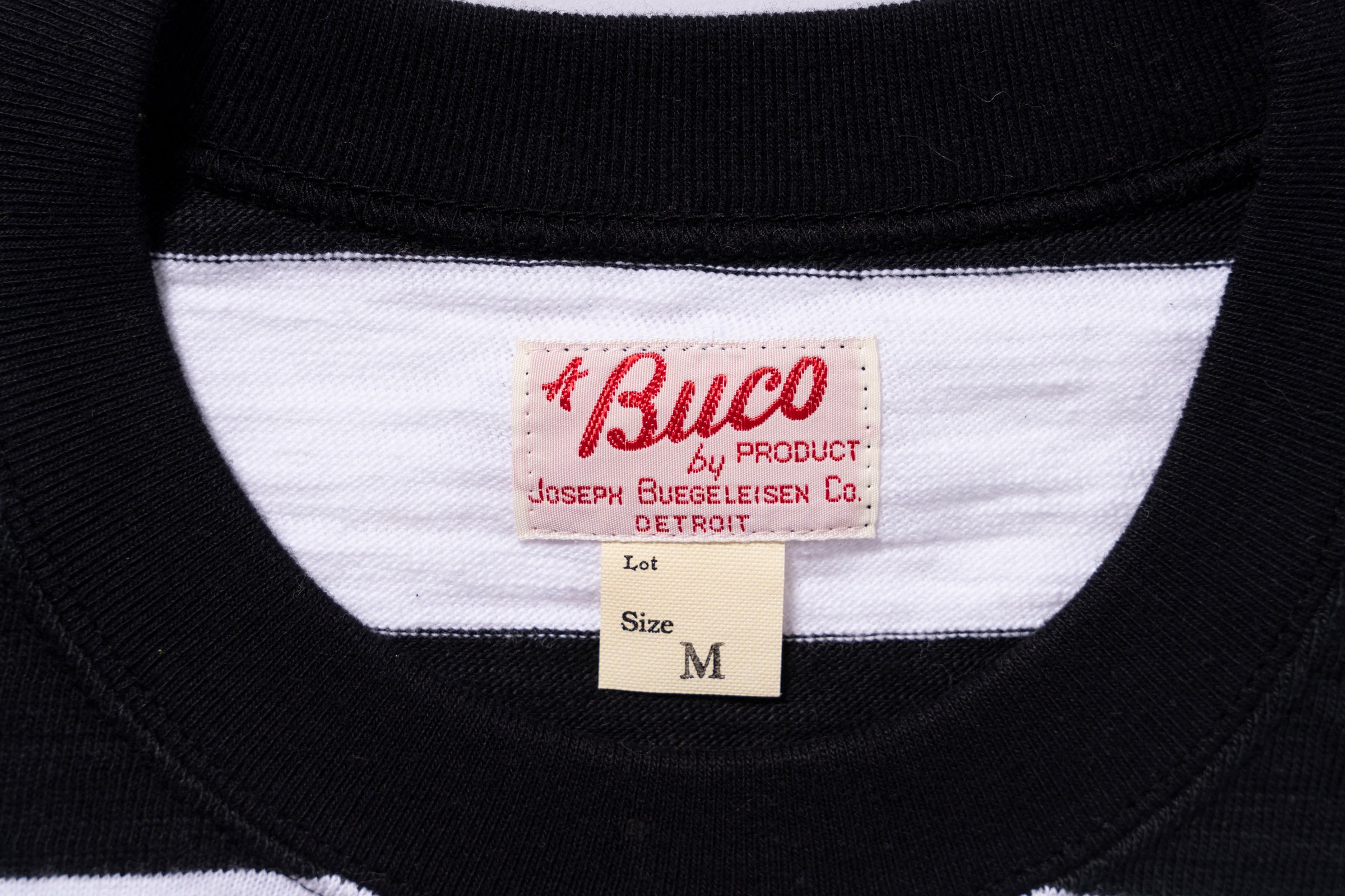 BUCO STRIPE TEE L/S – The Real McCoy's