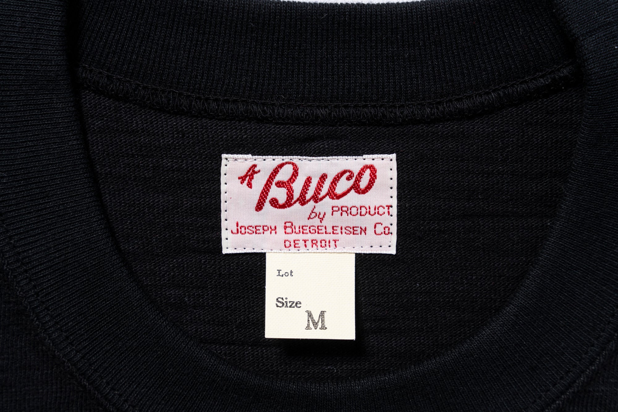 BUCO STRIPED SLEEVE TEE / FLYING WHEEL