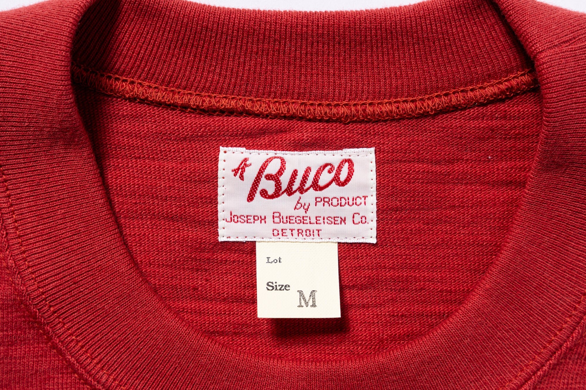 BUCO STRIPED SLEEVE TEE / FLYING WHEEL