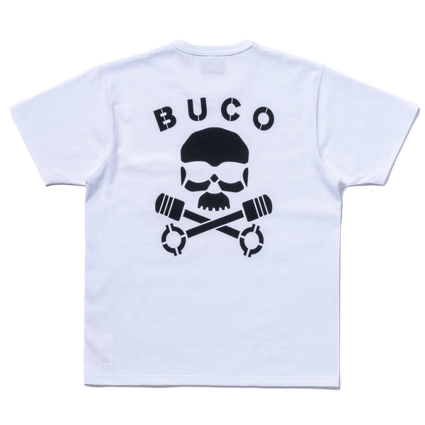 ザリアルマッコイズ BUCO TEE SKULL PISTON WH (L) BC25003_WHT_1270_ed6afa4c-e5d5