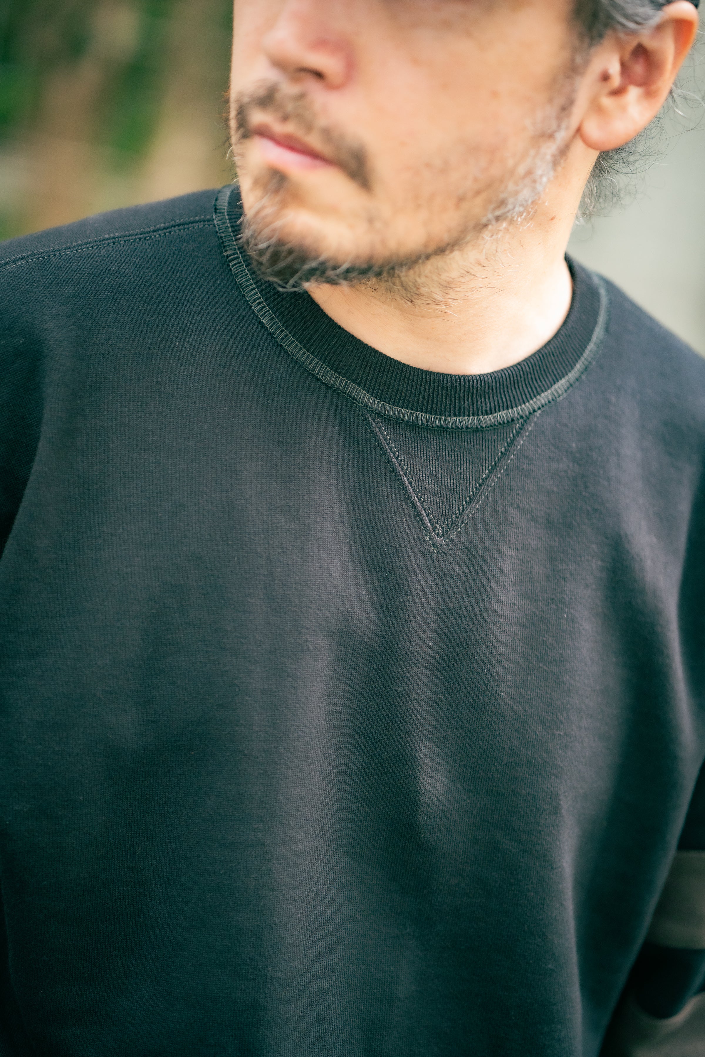 BUCO STRIPED-SLEEVE SWEATSHIRT – The Real McCoy's