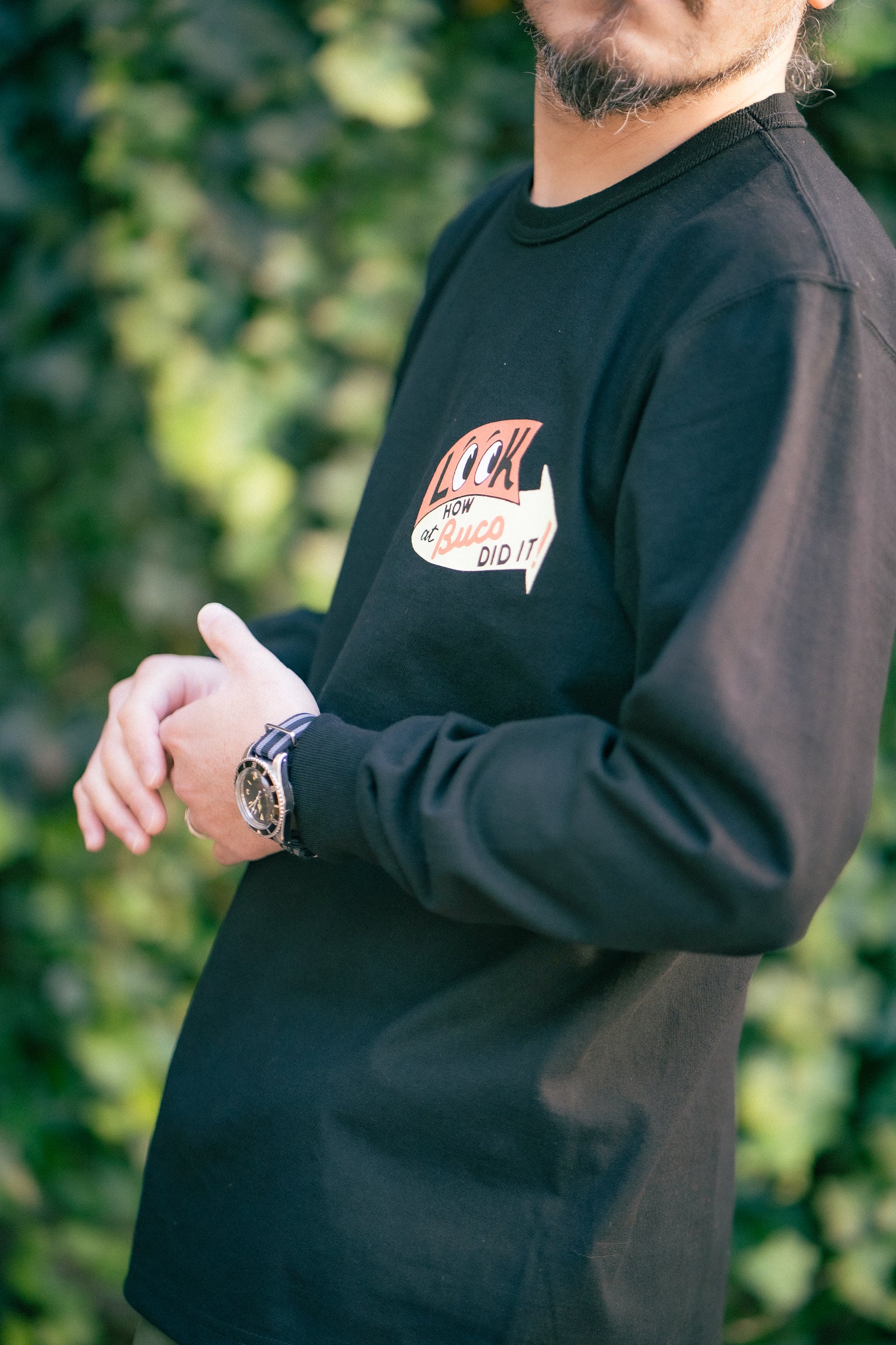 BUCO L/S TEE / LOOK AT HOW BUCO DID IT! Gallery Image