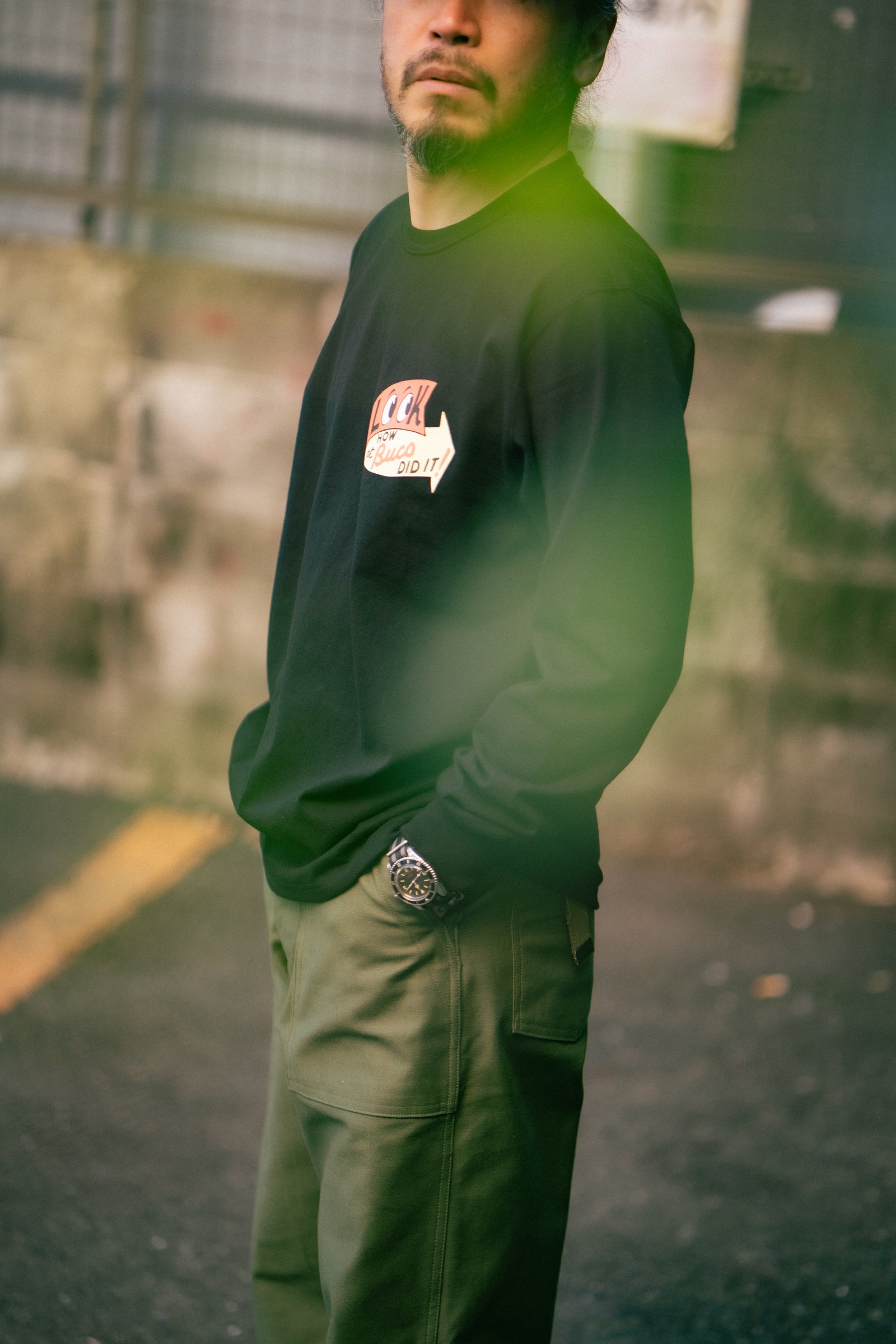 BUCO L/S TEE / LOOK AT HOW BUCO DID IT! Gallery Image 3