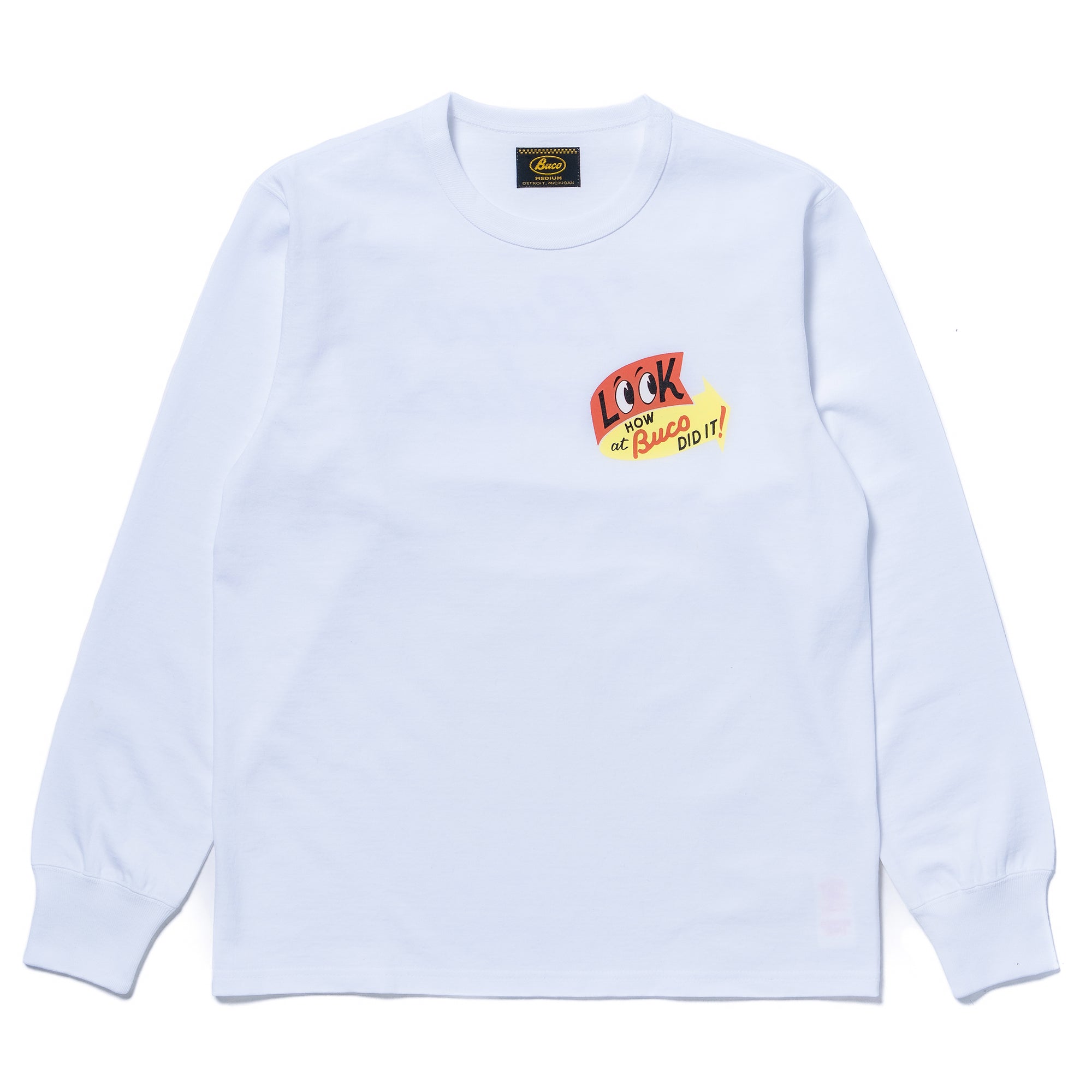 BUCO L/S TEE / LOOK AT HOW BUCO DID IT!