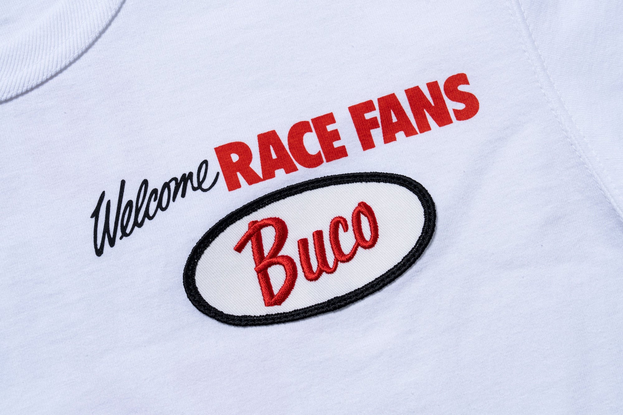 BUCO TEE / WELCOME RACING FANS!