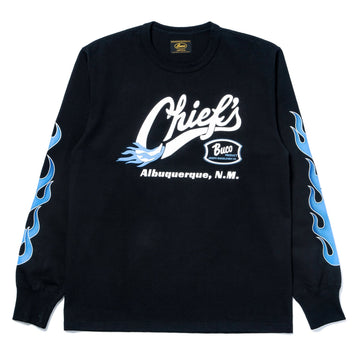 BC26005 BUCO L/S TEE / CHIEF’S BLACK / BLUE