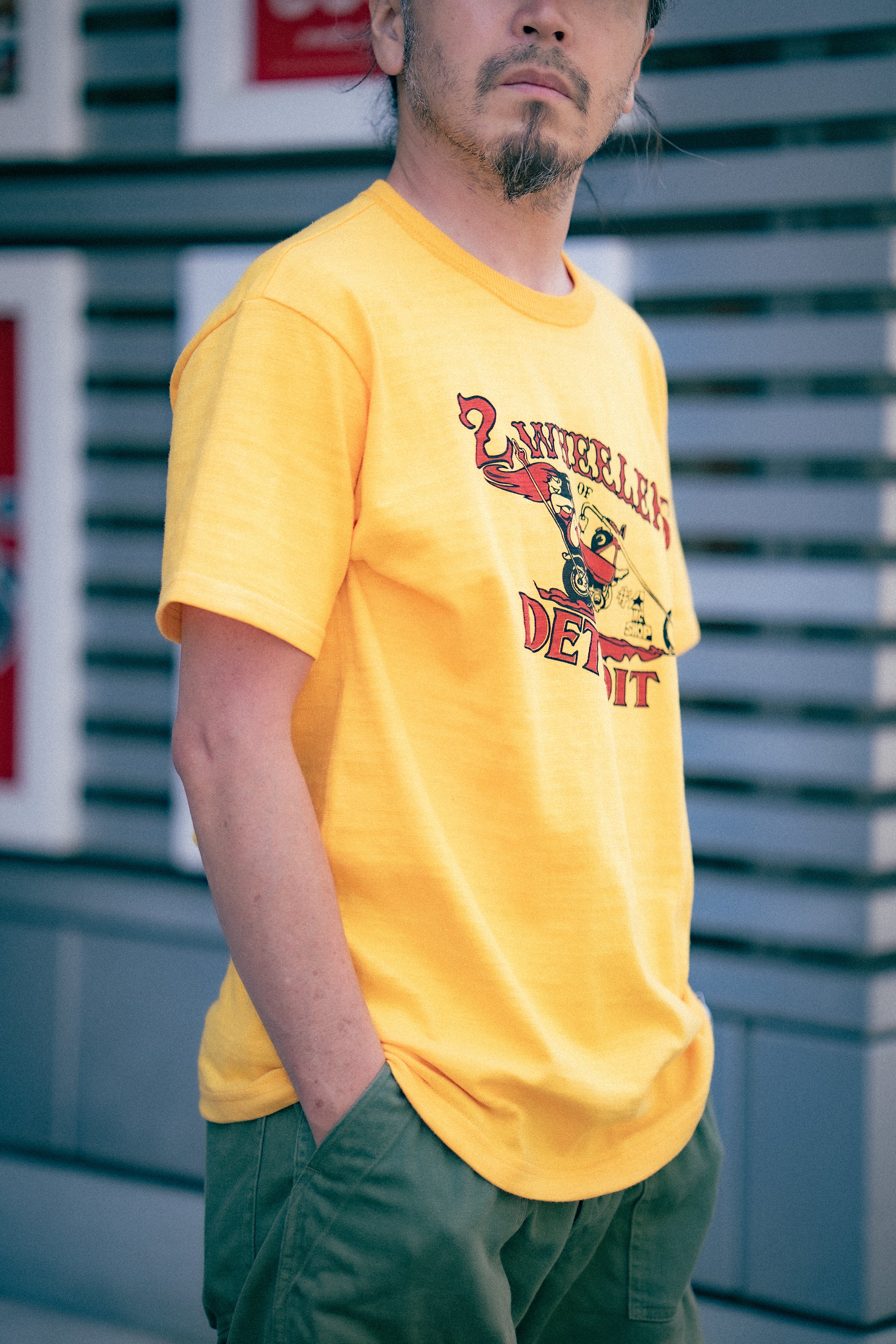 BUCO ザリアルマッコイズ 2-WHEELERS OF DETROIT (L) ATHLETIC T-SHIRT / 2-WHEELERS OF DETROIT – The Real McCoy's