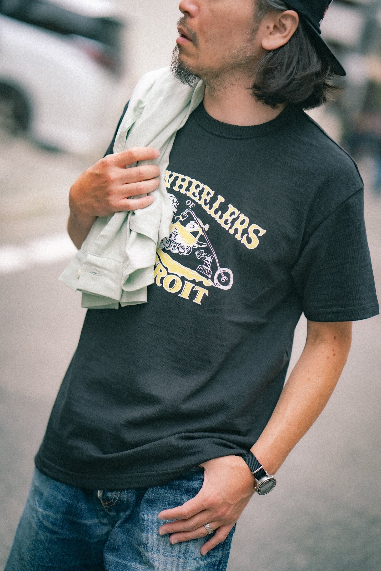 ATHLETIC T-SHIRT / 2-WHEELERS OF DETROIT Gallery Image 2