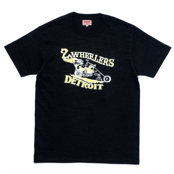 BUCO ザリアルマッコイズ 2-WHEELERS OF DETROIT (L) ATHLETIC T-SHIRT / 2-WHEELERS OF DETROIT – The Real McCoy's