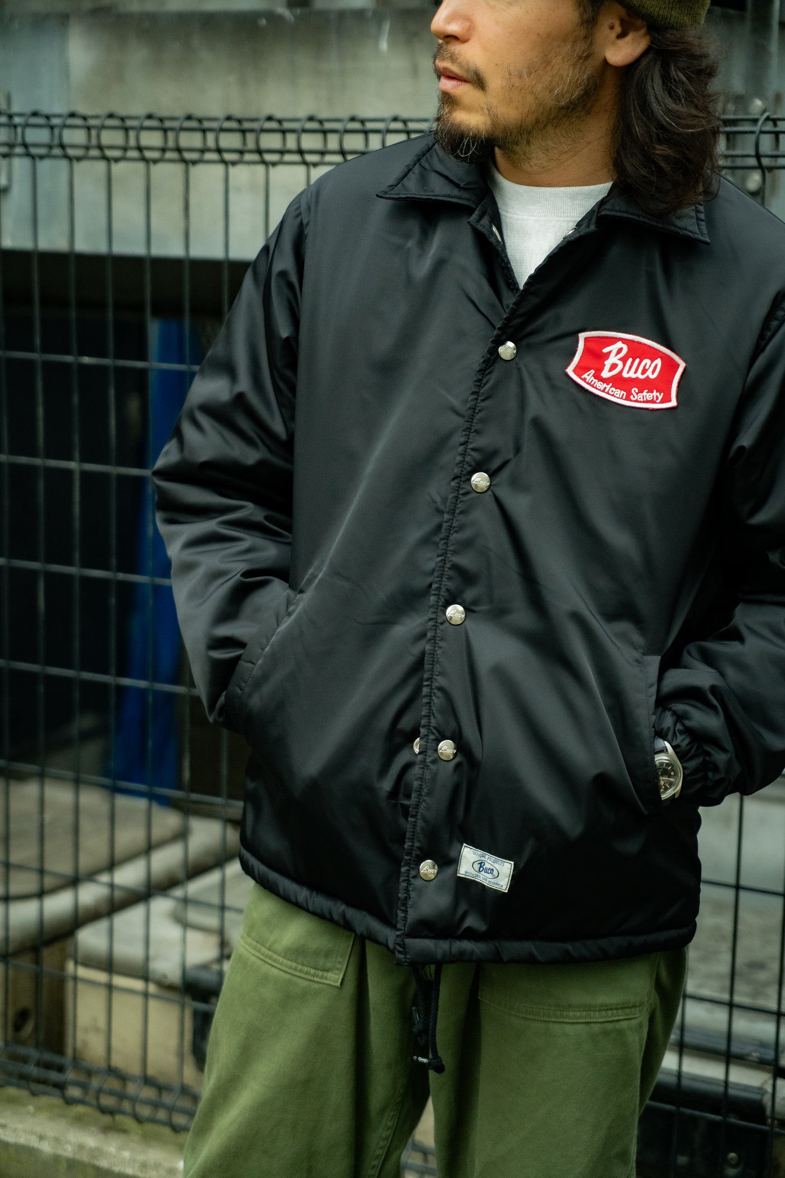 BUCO ACRYLIC LINED COACH JACKET / ENGINEER Gallery Image 4