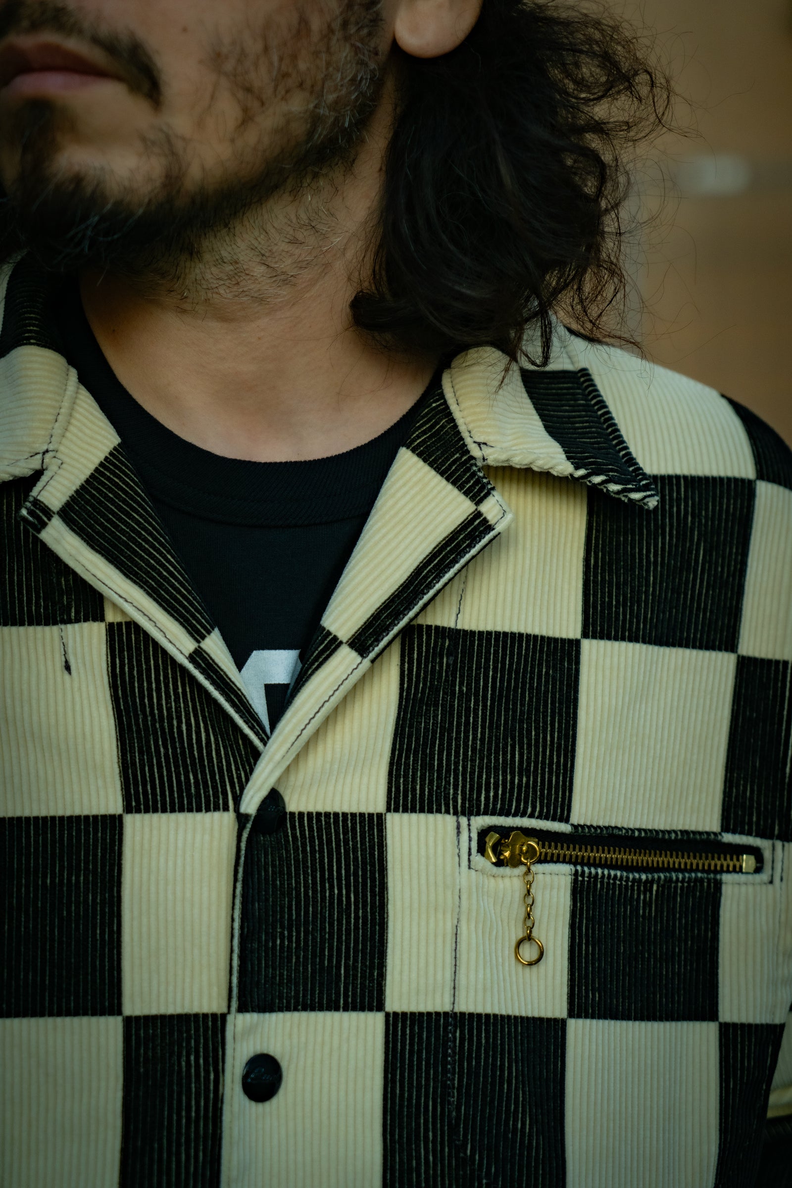 BUCO CHECKERED CORDUROY JACKET Gallery Image 8