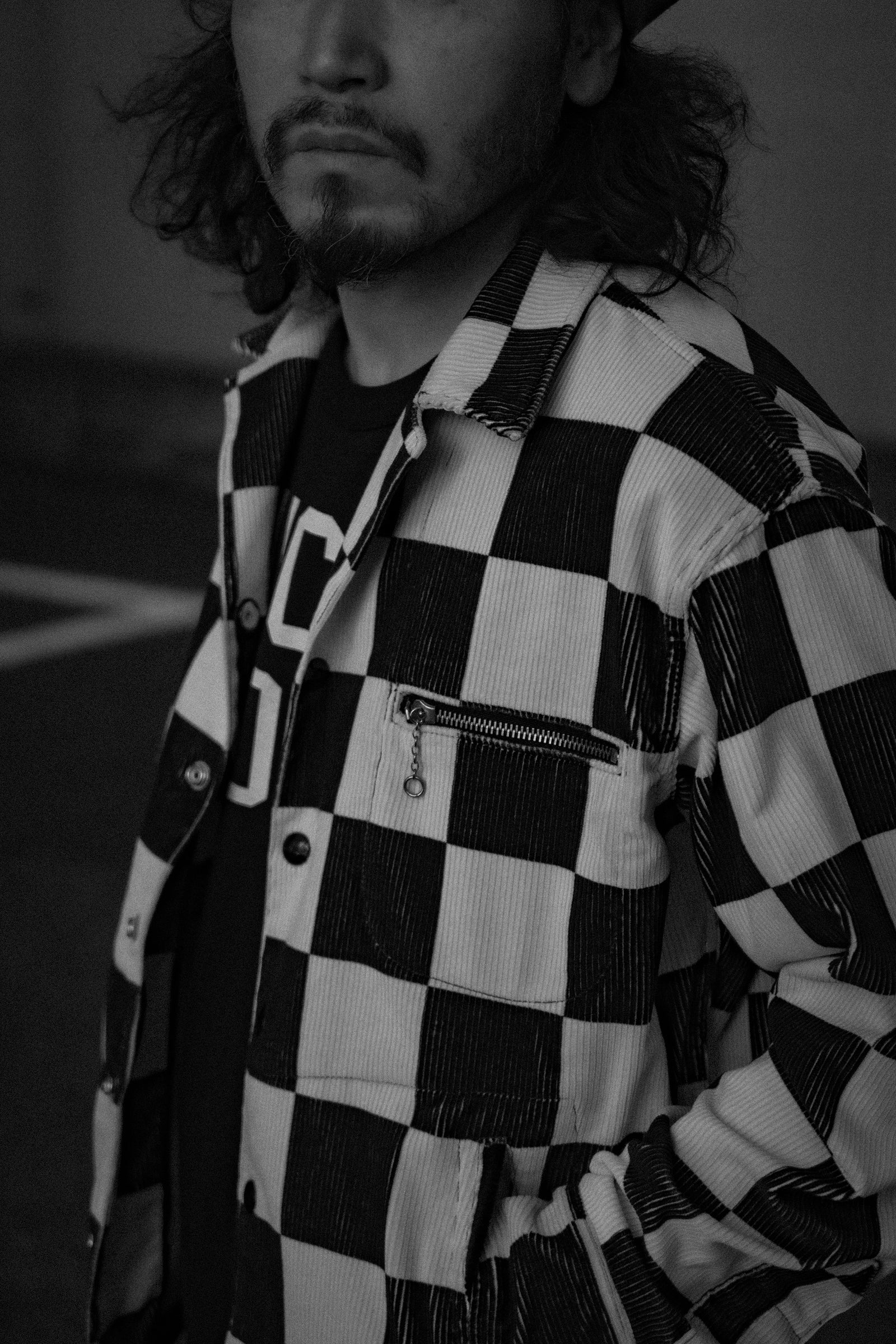 BUCO CHECKERED CORDUROY JACKET Gallery Image 1