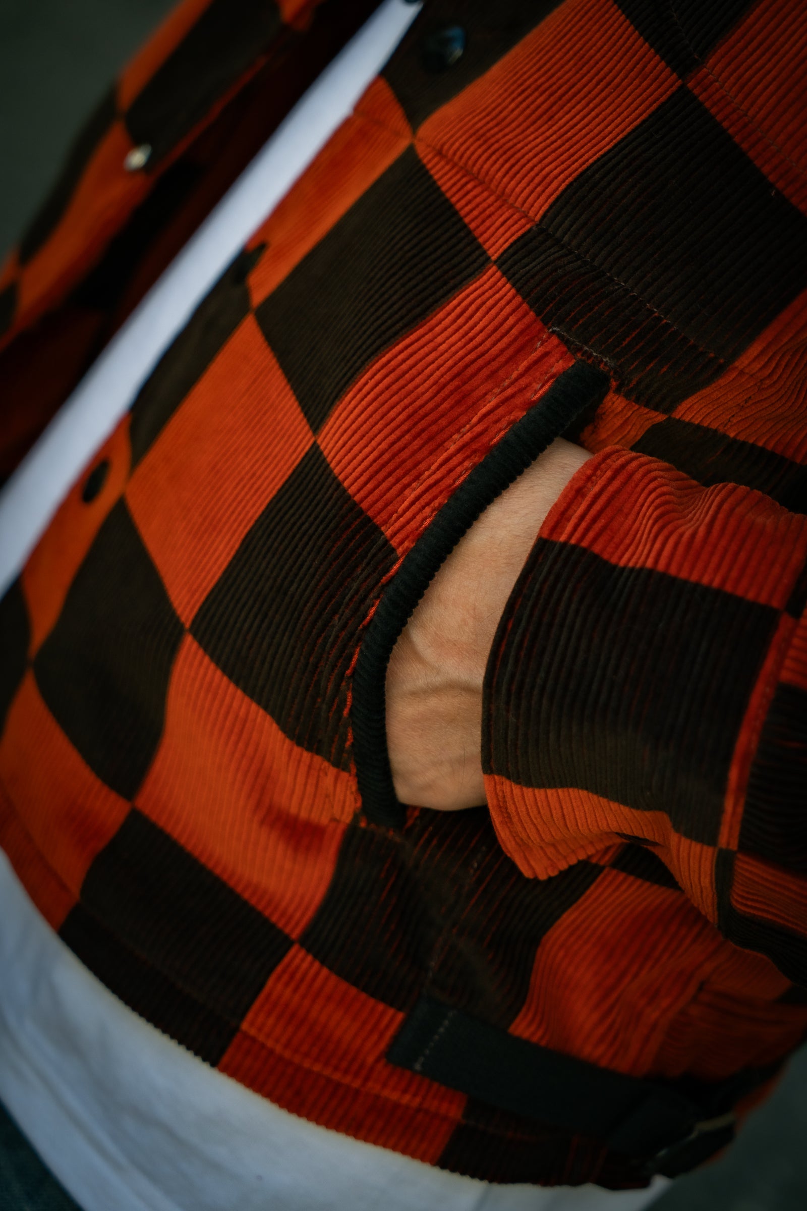 BUCO CHECKERED CORDUROY JACKET Gallery Image 2