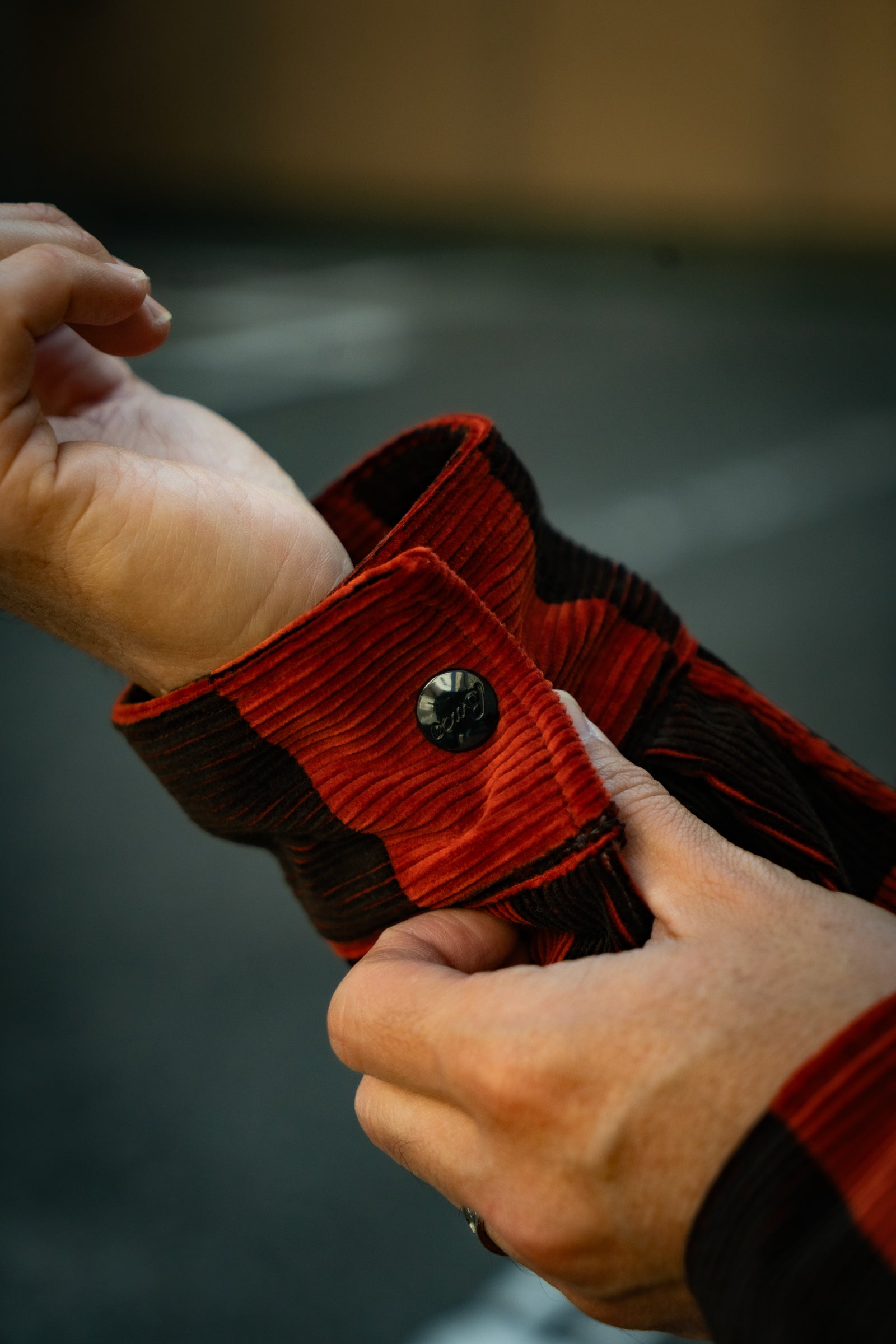 BUCO CHECKERED CORDUROY JACKET Gallery Image 5