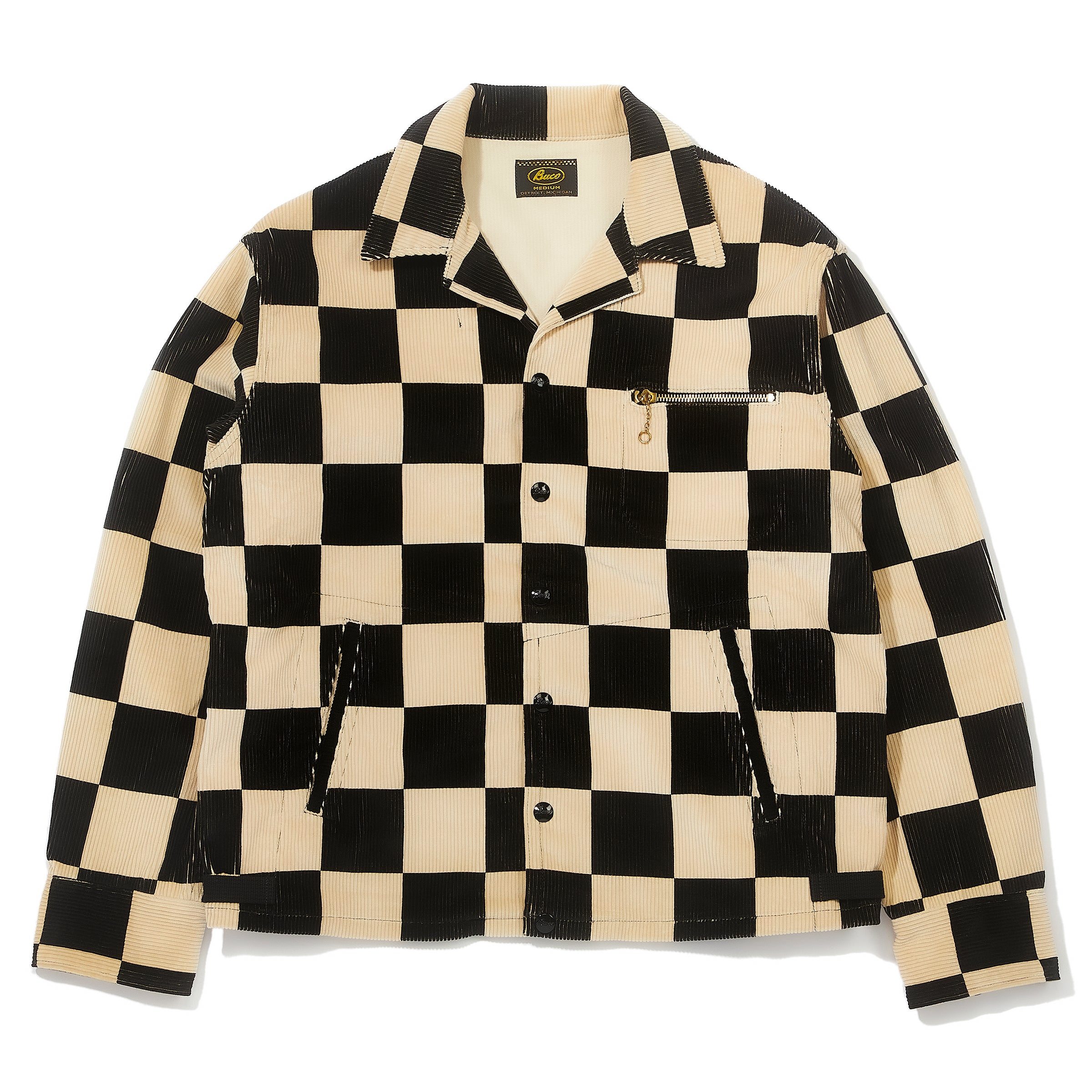 BUCO CHECKERED CORDUROY JACKET – The Real McCoy's