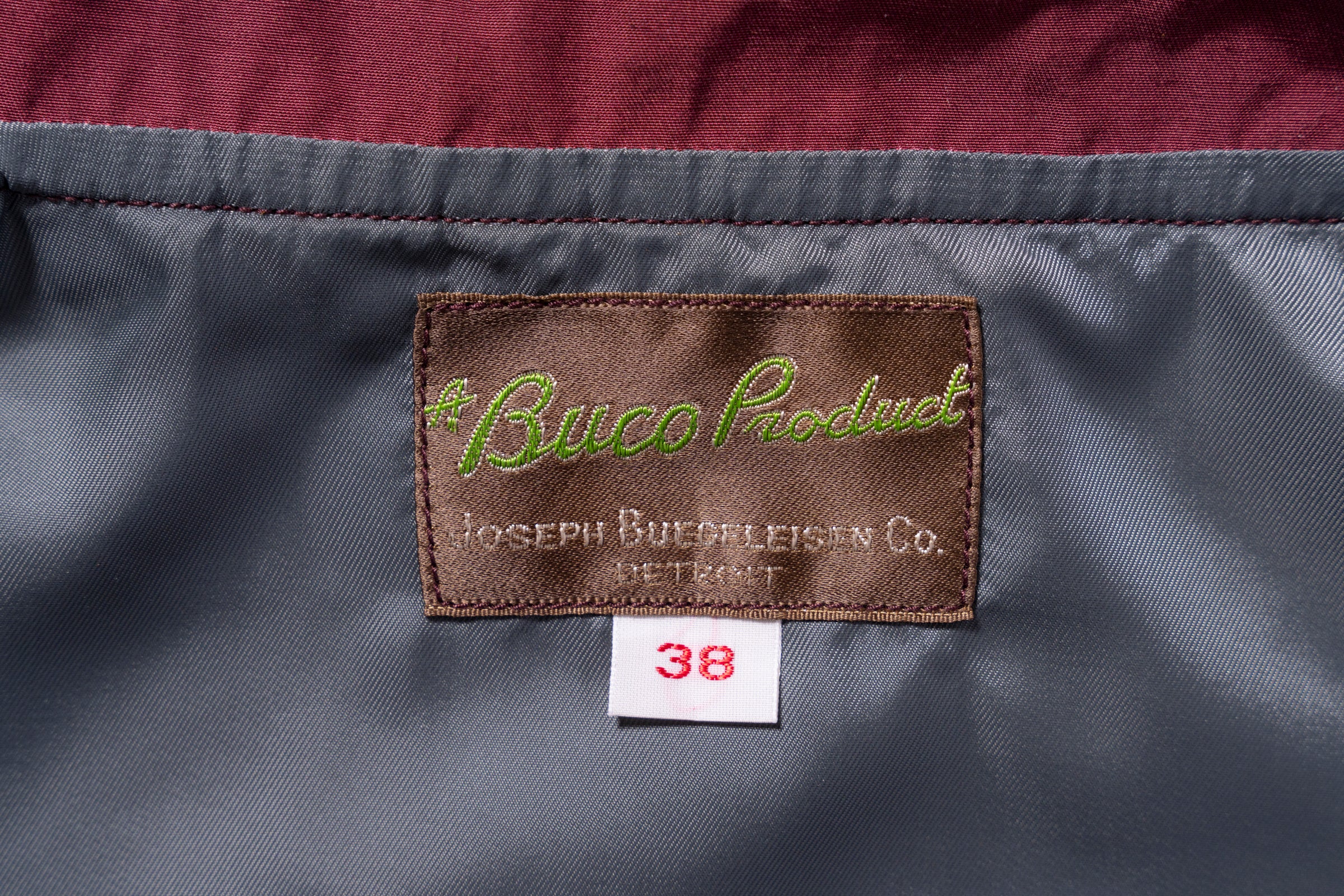 BUCO J-24 SATIN TWILL JACKET – The Real McCoy's