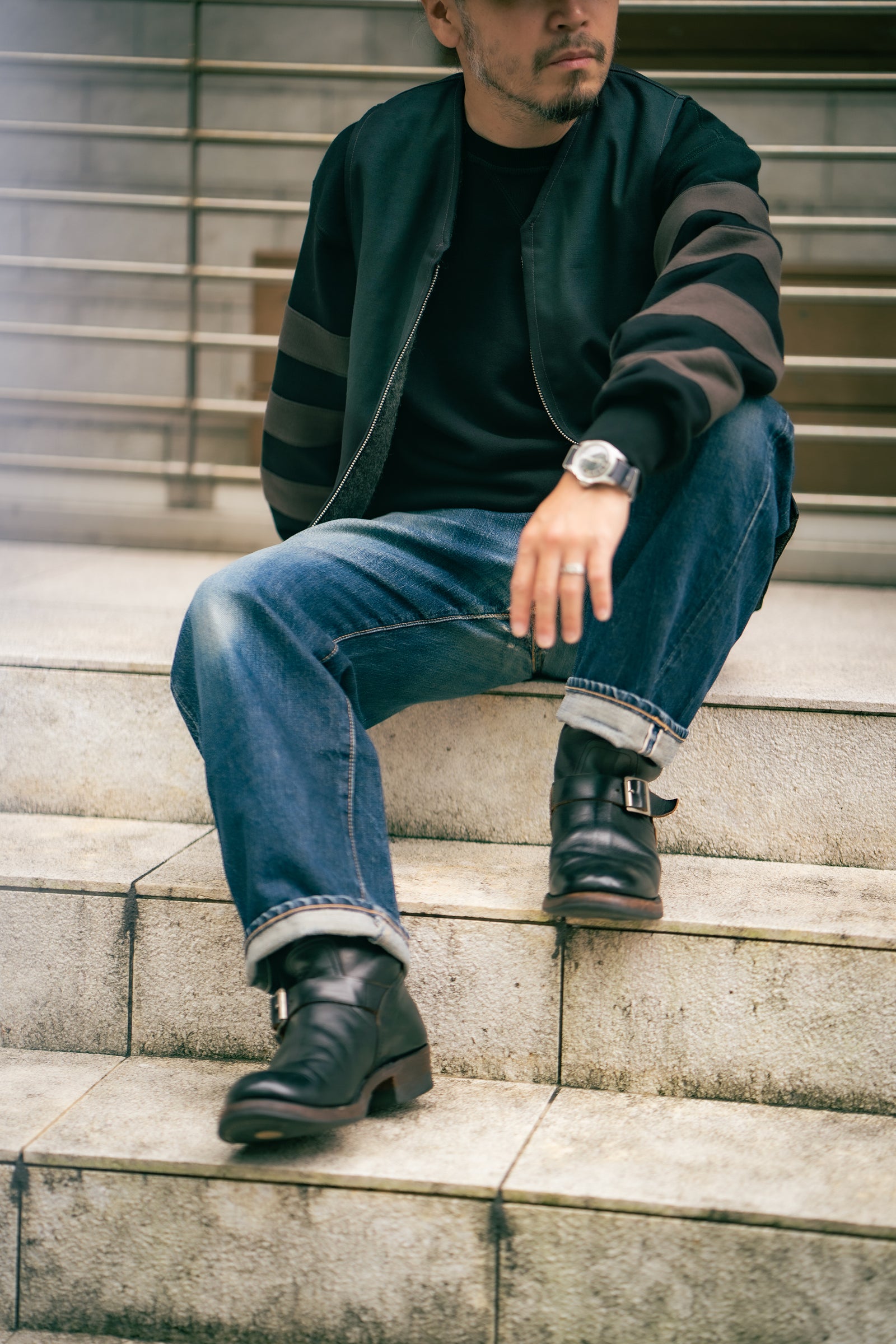 BUCO COTTON CANVAS RIDING VEST Gallery Image