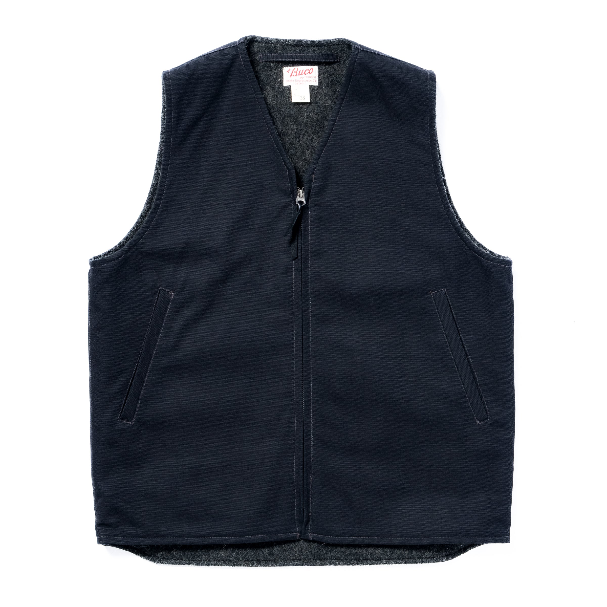 BUCO COTTON CANVAS RIDING VEST – The Real McCoy's