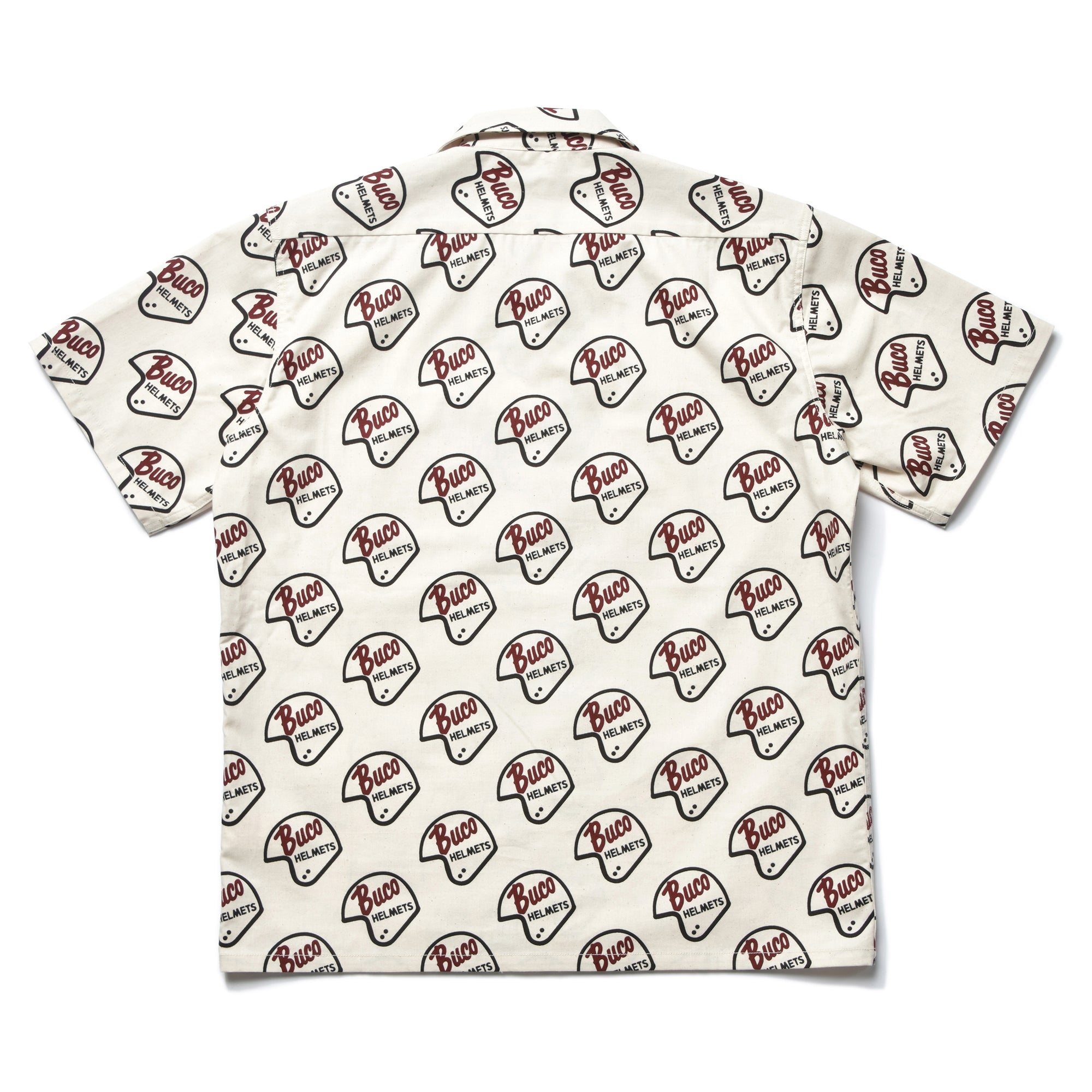 BUCO OPEN-COLLAR SHIRT / LOGO