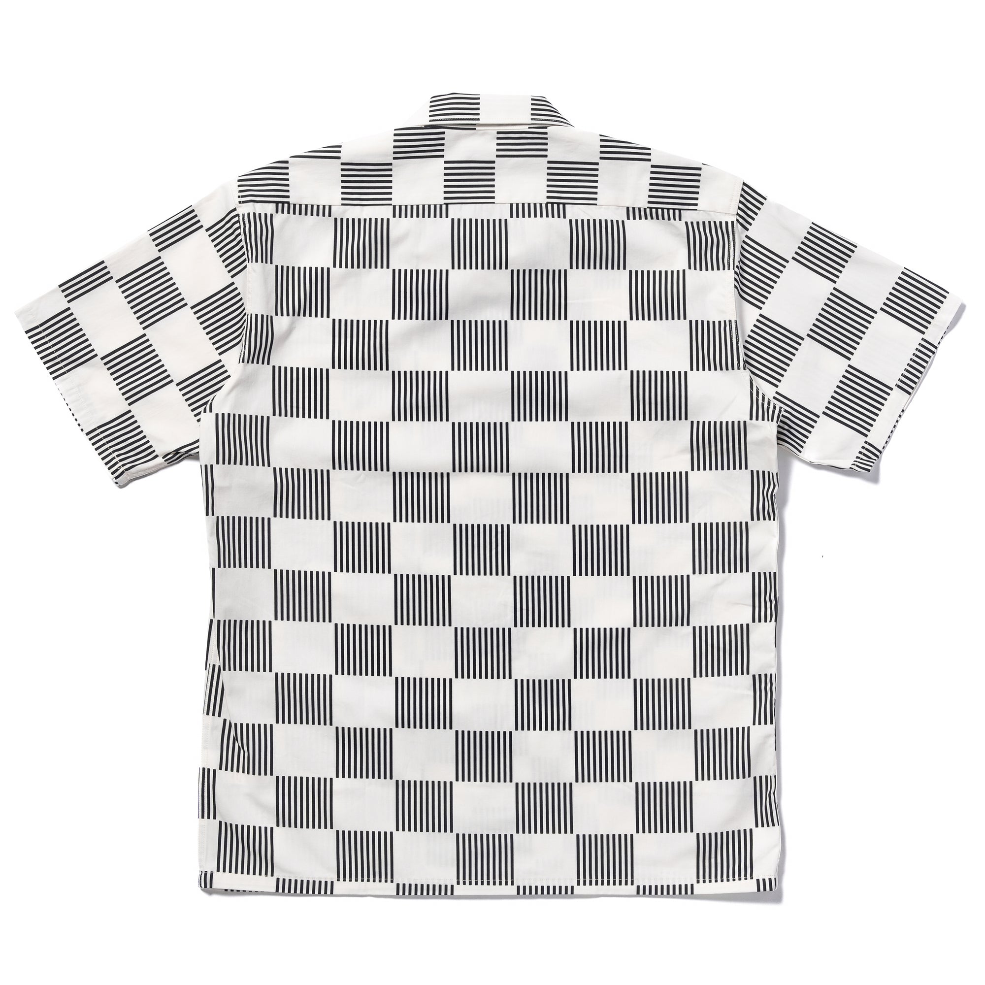 BUCO STRIPED-CHECKERED SHIRT S/S