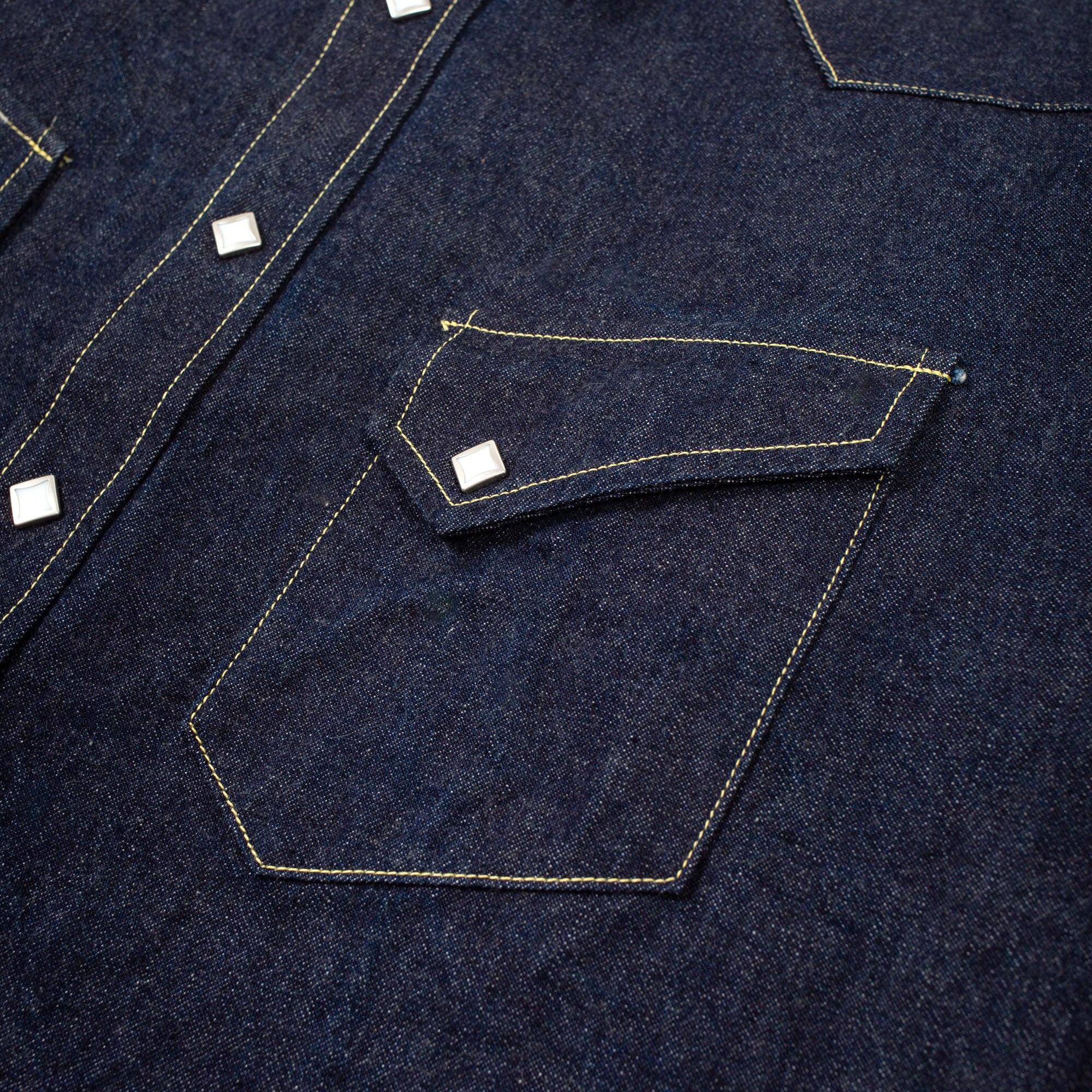 DENIM WESTERN SHIRT / RIDGE SLANT