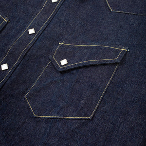 DENIM WESTERN SHIRT / RIDGE SLANT