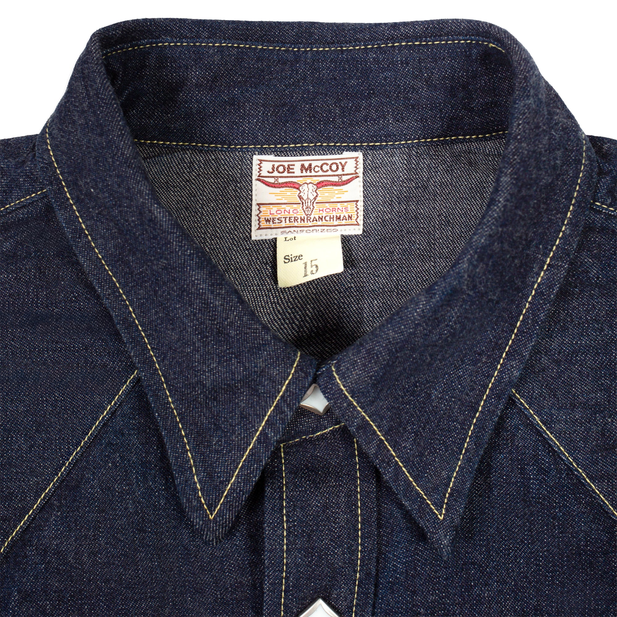 DENIM WESTERN SHIRT / RIDGE SLANT