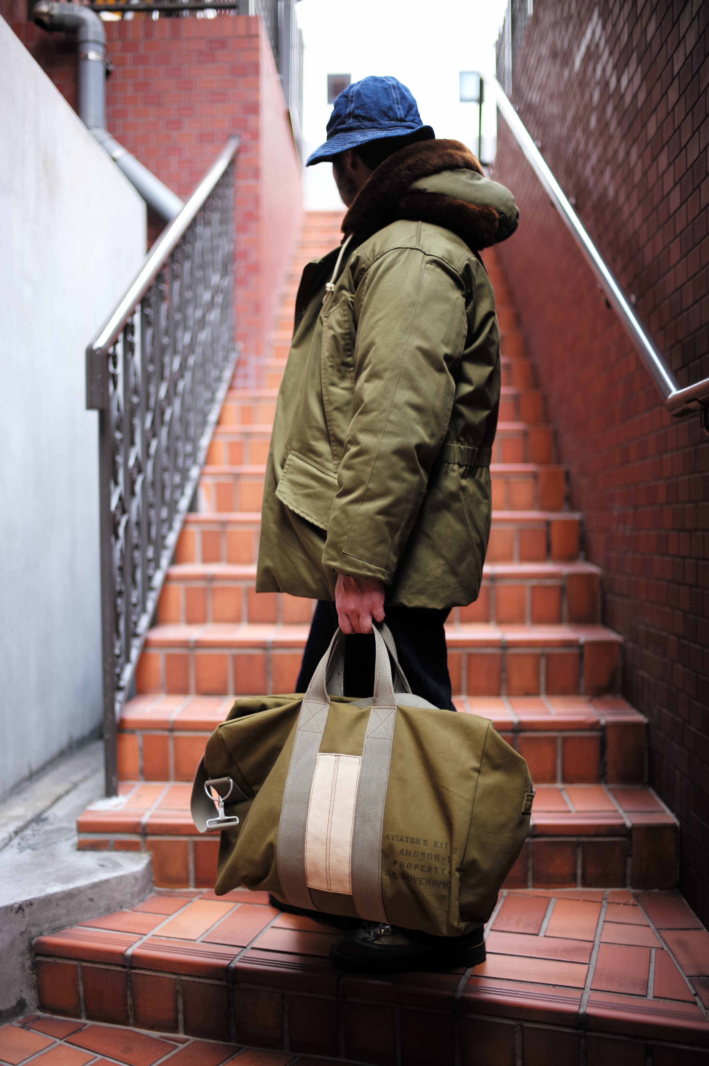 AVIATOR'S KIT BAG 6505-1 – The Real McCoy's