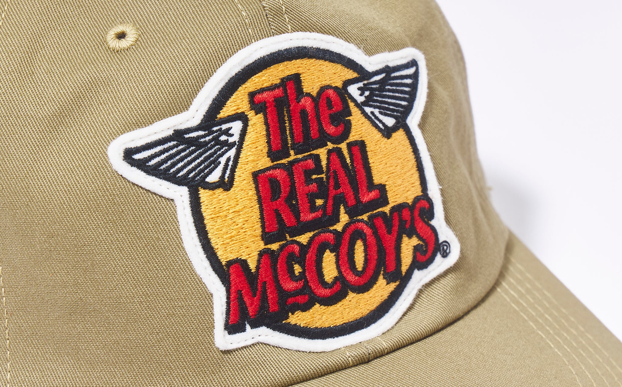 THE REAL McCOY'S LOGO BASEBALL CAP – The Real McCoy's