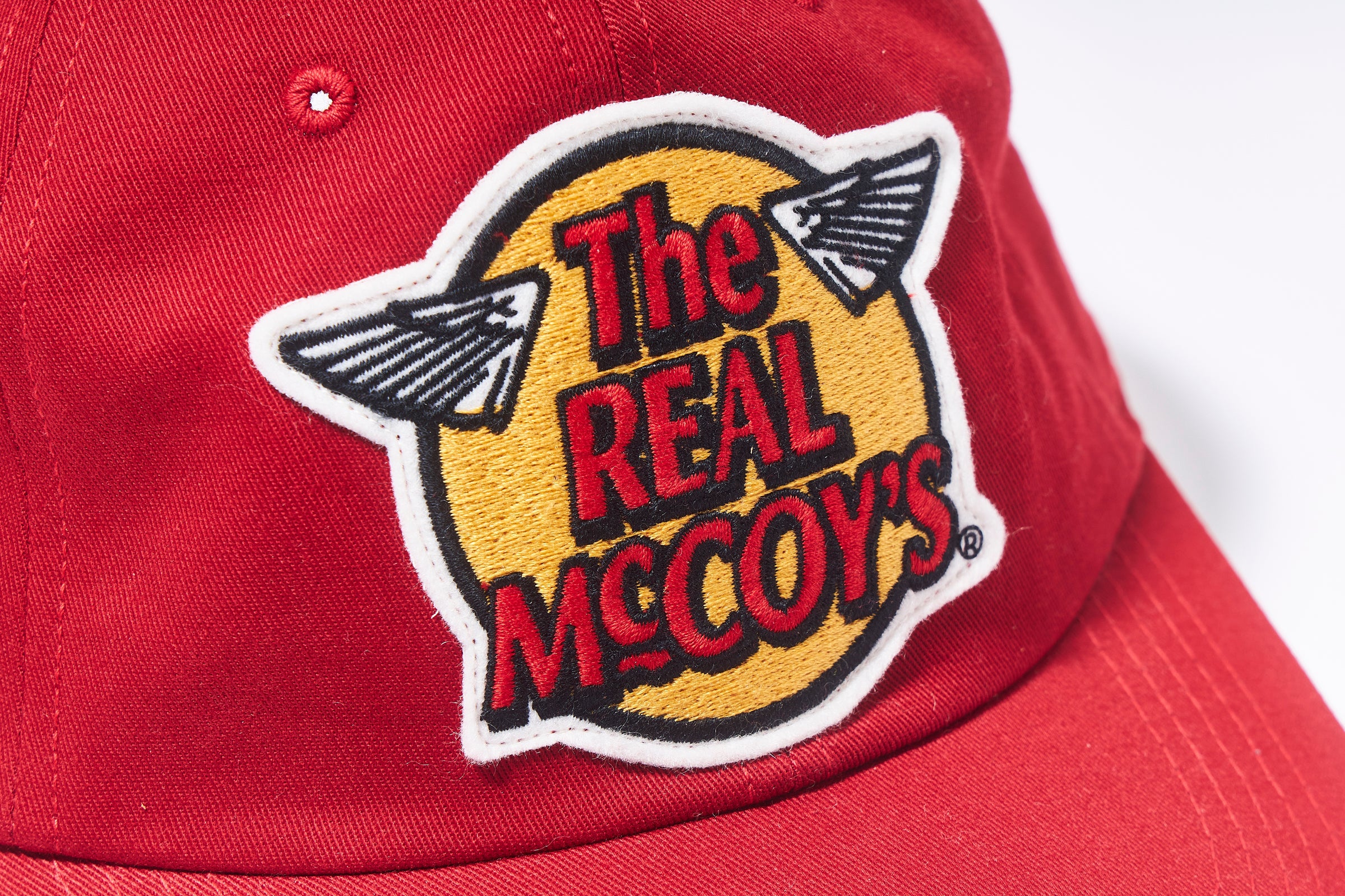 THE REAL McCOY'S LOGO BASEBALL CAP – The Real McCoy's